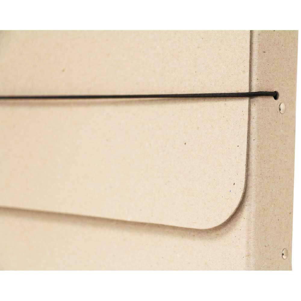 JAM Paper Strong Thick Portfolio Carrying Case with Elastic Band Closure