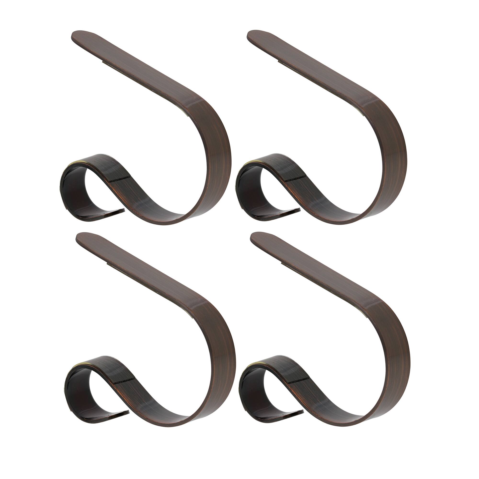 Haute Decor Pewter MantleClip Jr., 4ct.