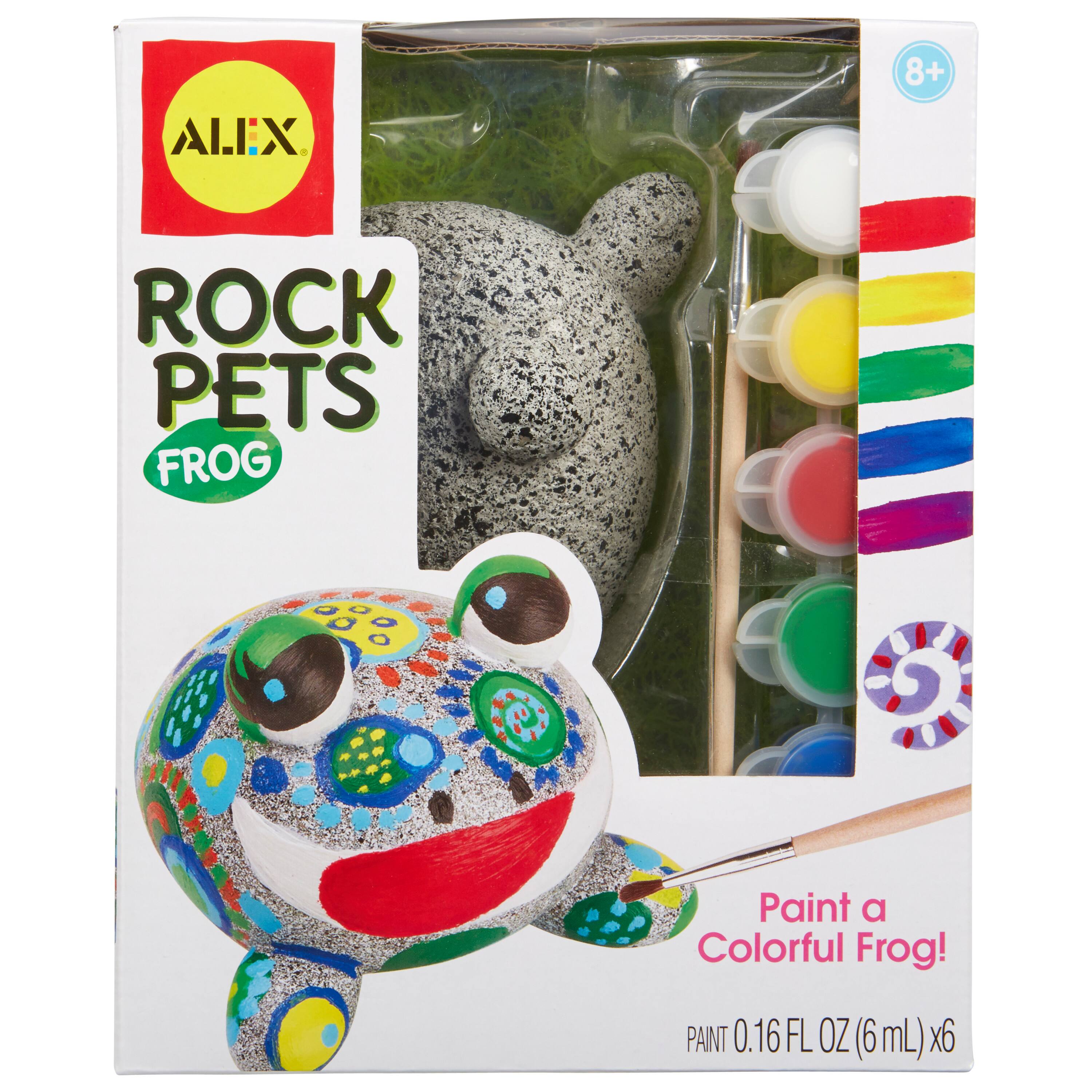 Algopix Similar Product 5 - Alex Craft Rock Pets Frog Kids Art and