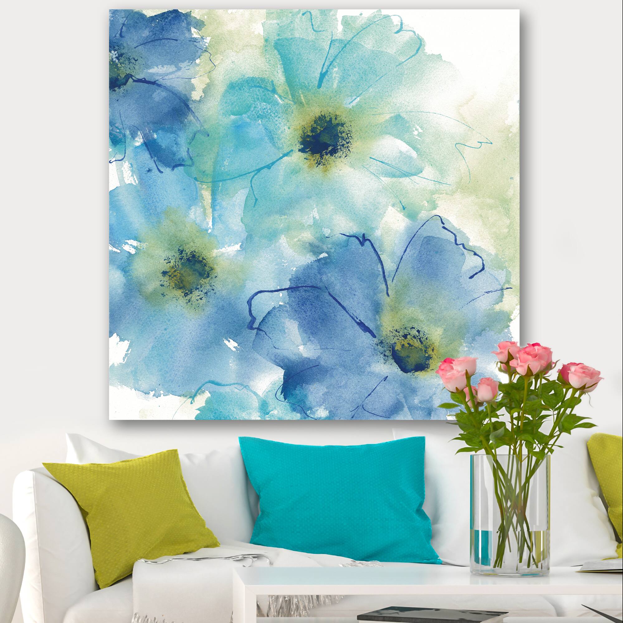 Designart - Seashell Cosmos II - Cabin & Lodge Canvas Artwork