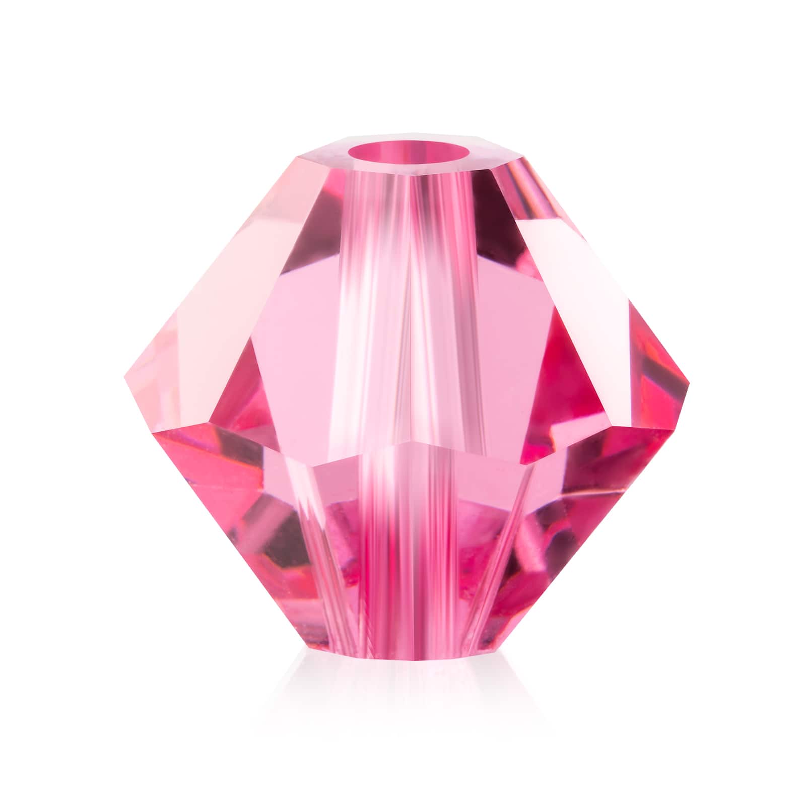 John Bead Preciosa 6mm Czech Crystal Rondelle Beads, 36ct.