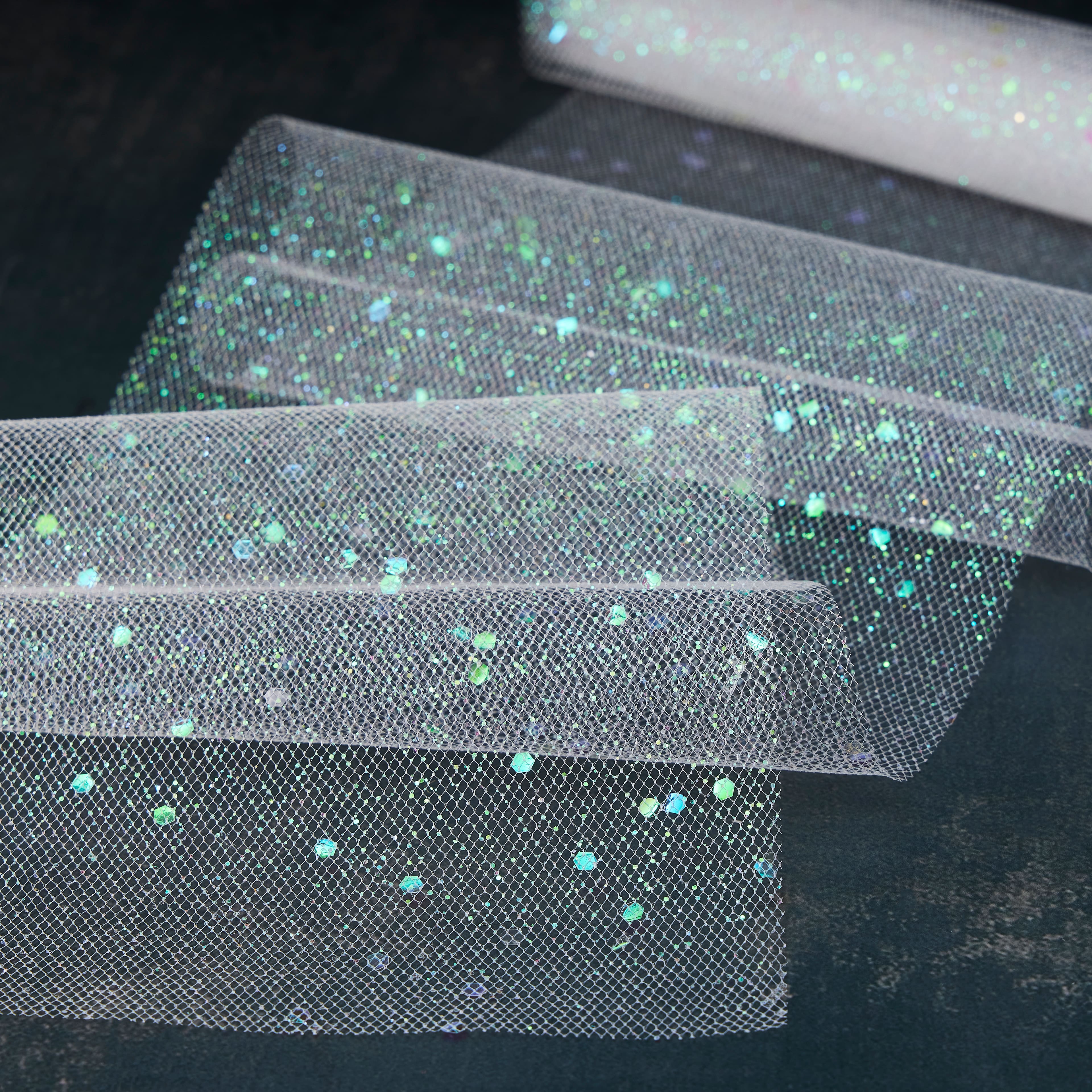24 Pack: 6" x 8yd. Chunky Glitter Tulle by Celebrate It™