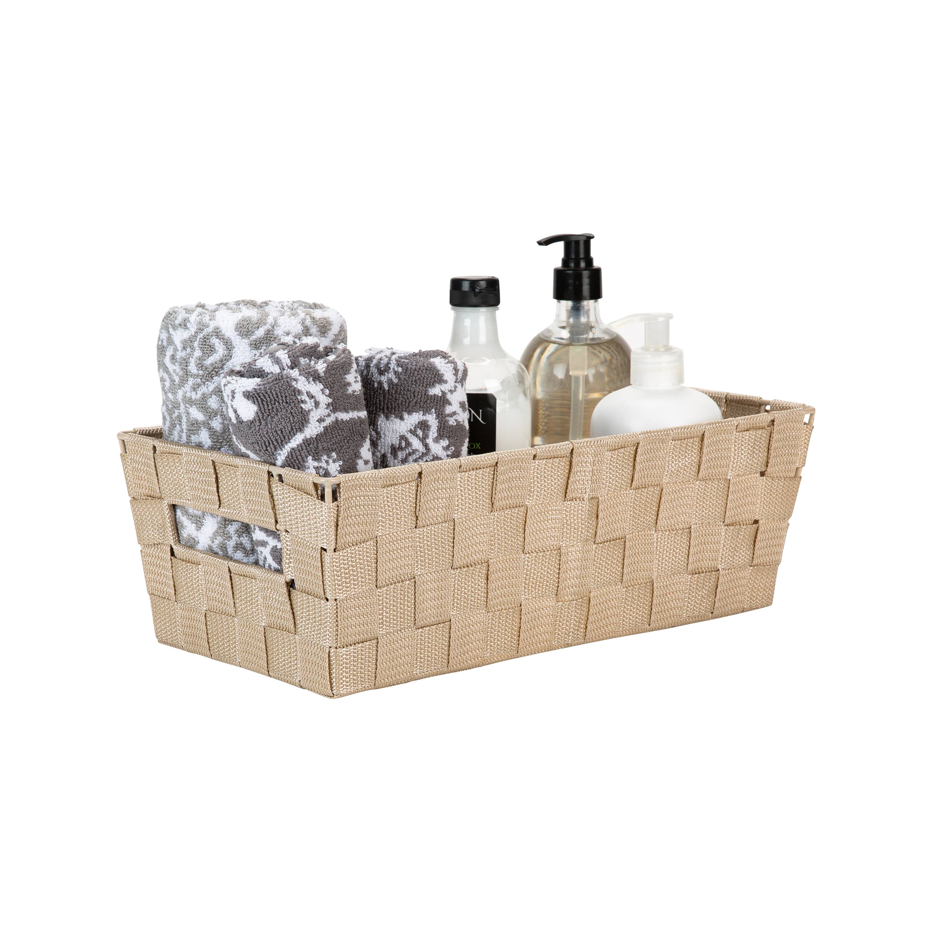 Simplify Medium Woven Strap Shelf Tote