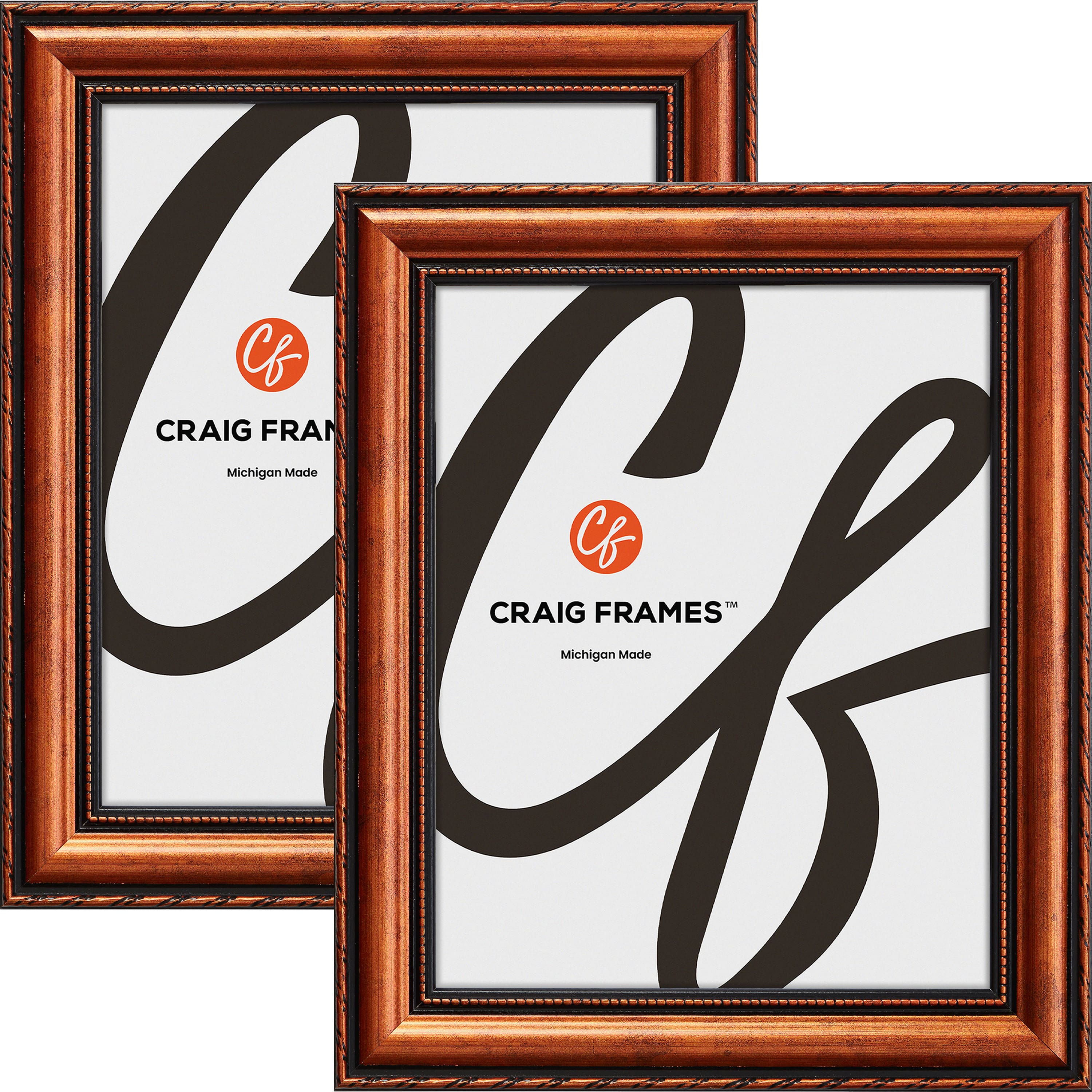 2 Pack Craig Frames Victoria Copper Picture Frame