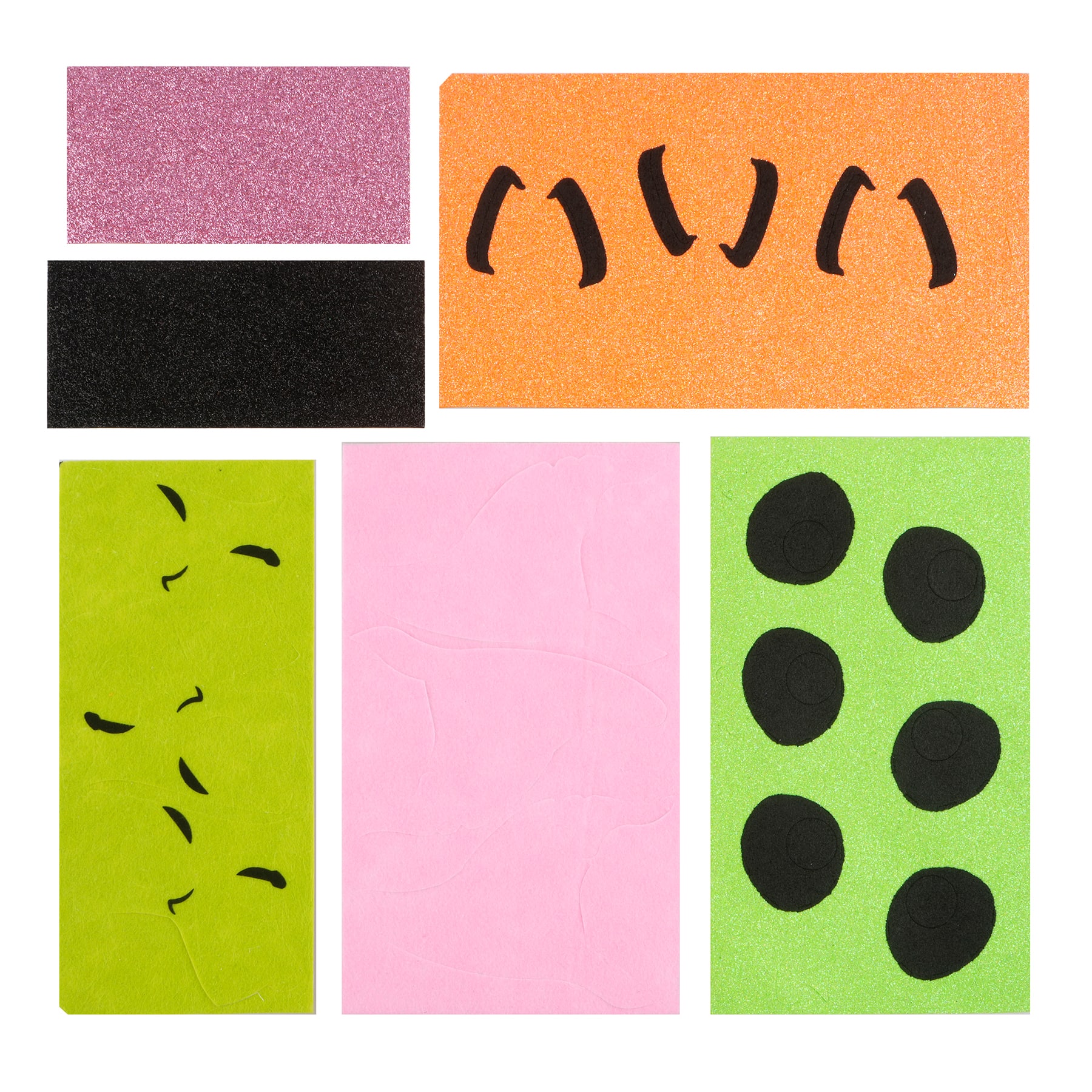 Halloween Felt Mask Craft Platter by Creatology&#x2122;