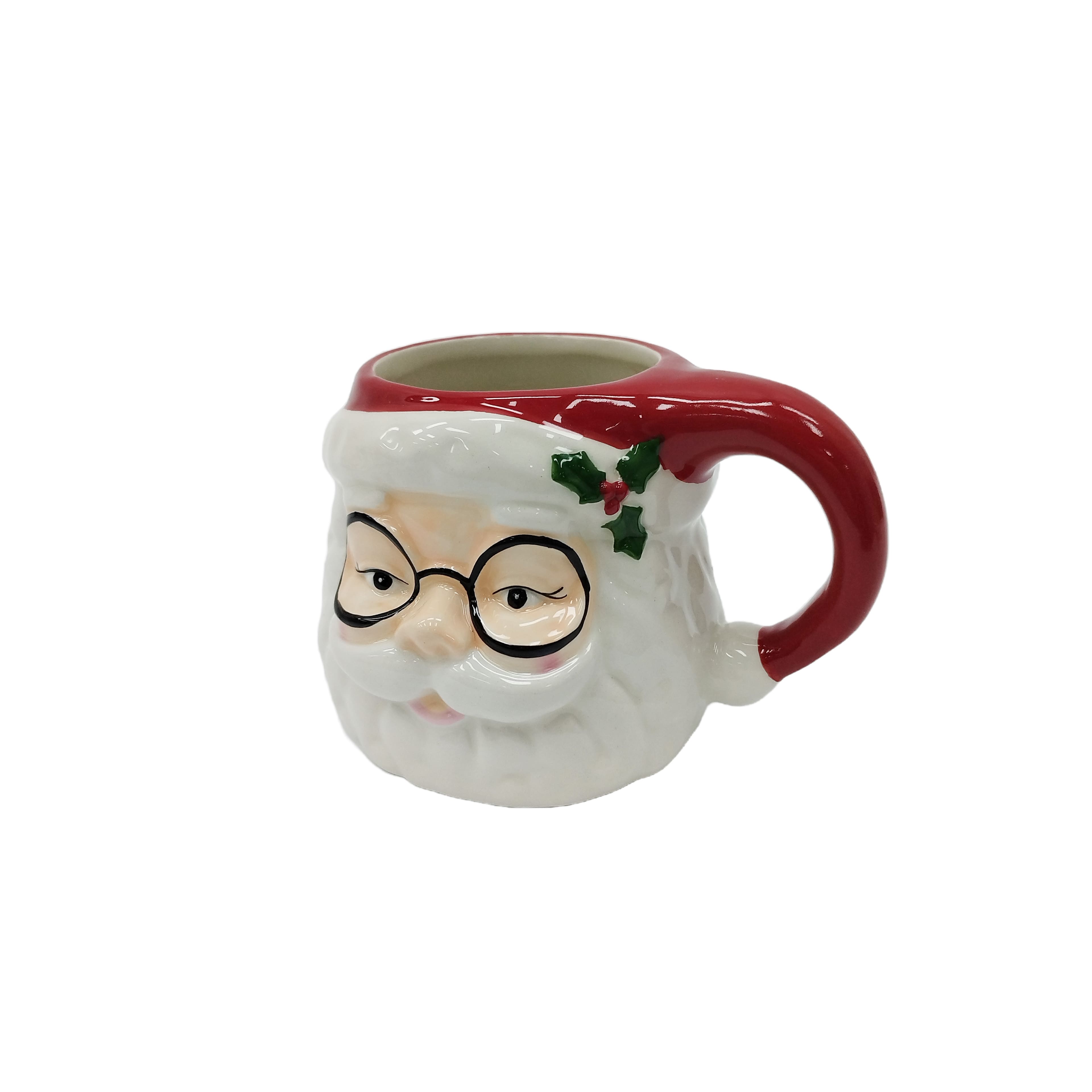 14oz. Santa Ceramic Mug by Ashland&#xAE;