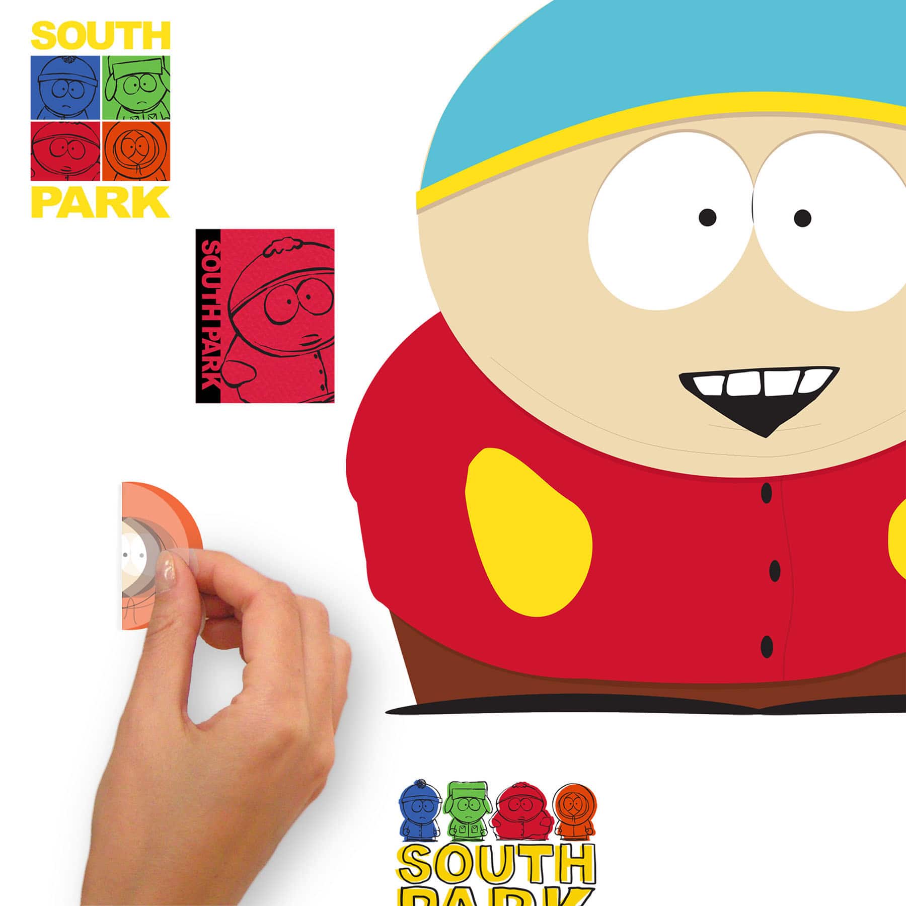 RoomMates South Park XL Giant Peel &#x26; Stick Wall Decals