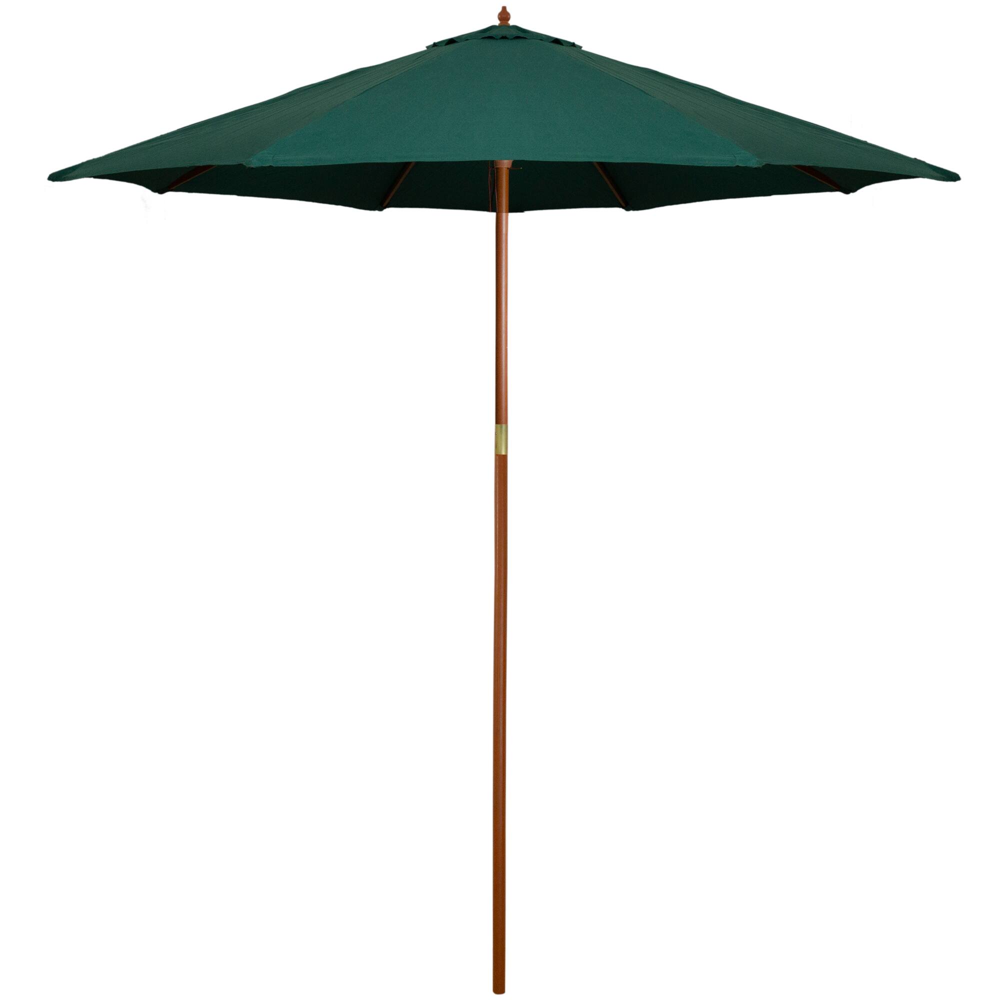 8.5ft. Outdoor Patio Market Umbrella with Wooden Pole