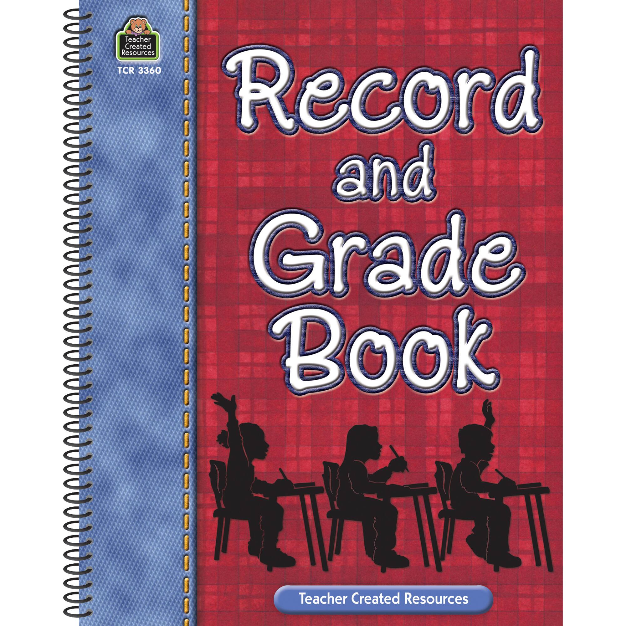 Teacher Created Resources&#xAE; Record &#x26; Grade Books, 3ct.