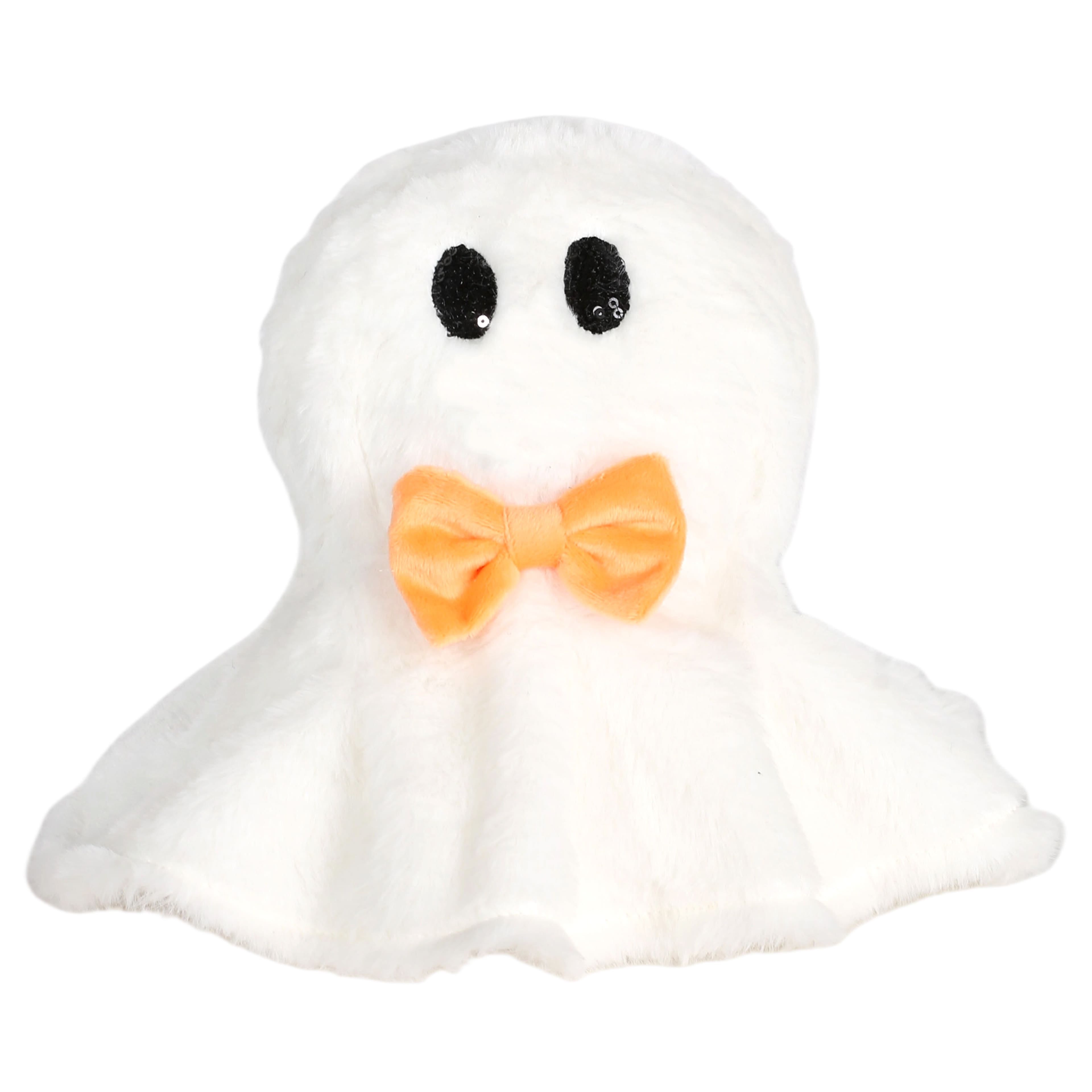 9" Ghost with Orange Bow Tie Pillow by Ashland®