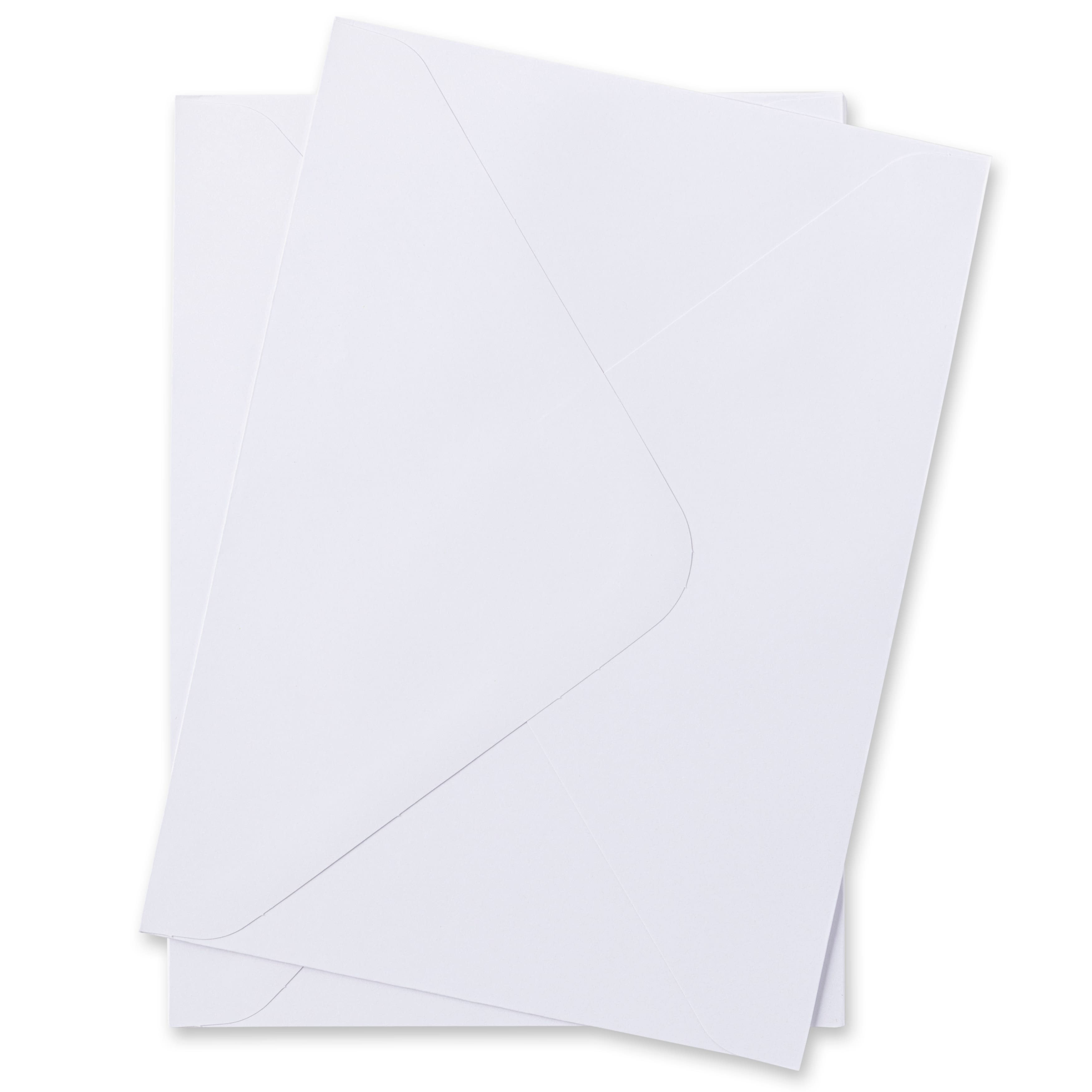 5.25" x 7.25" White Envelopes, 50ct. by Recollections™