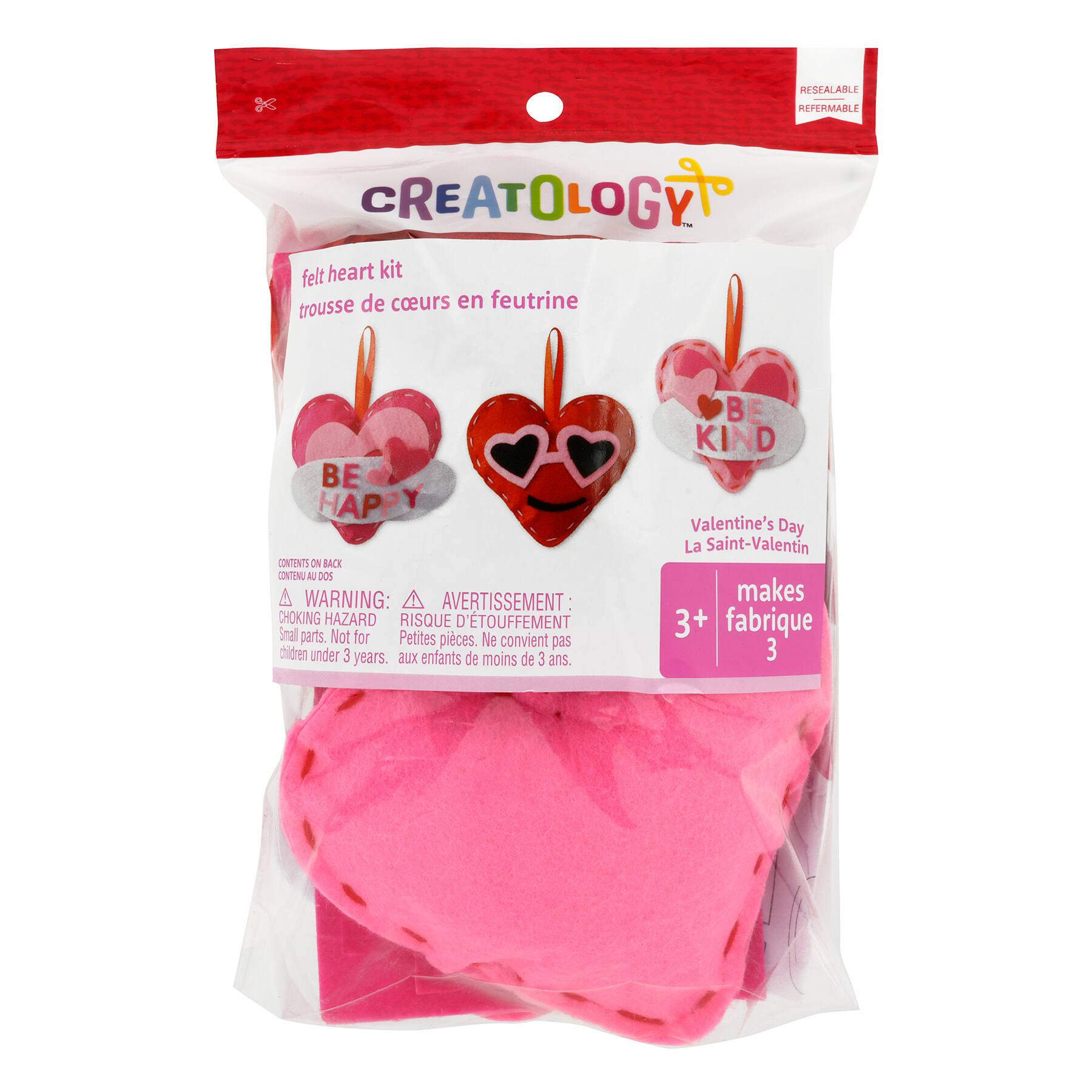 Felt Hearts Scrap Pack, 50ct. by Creatology™