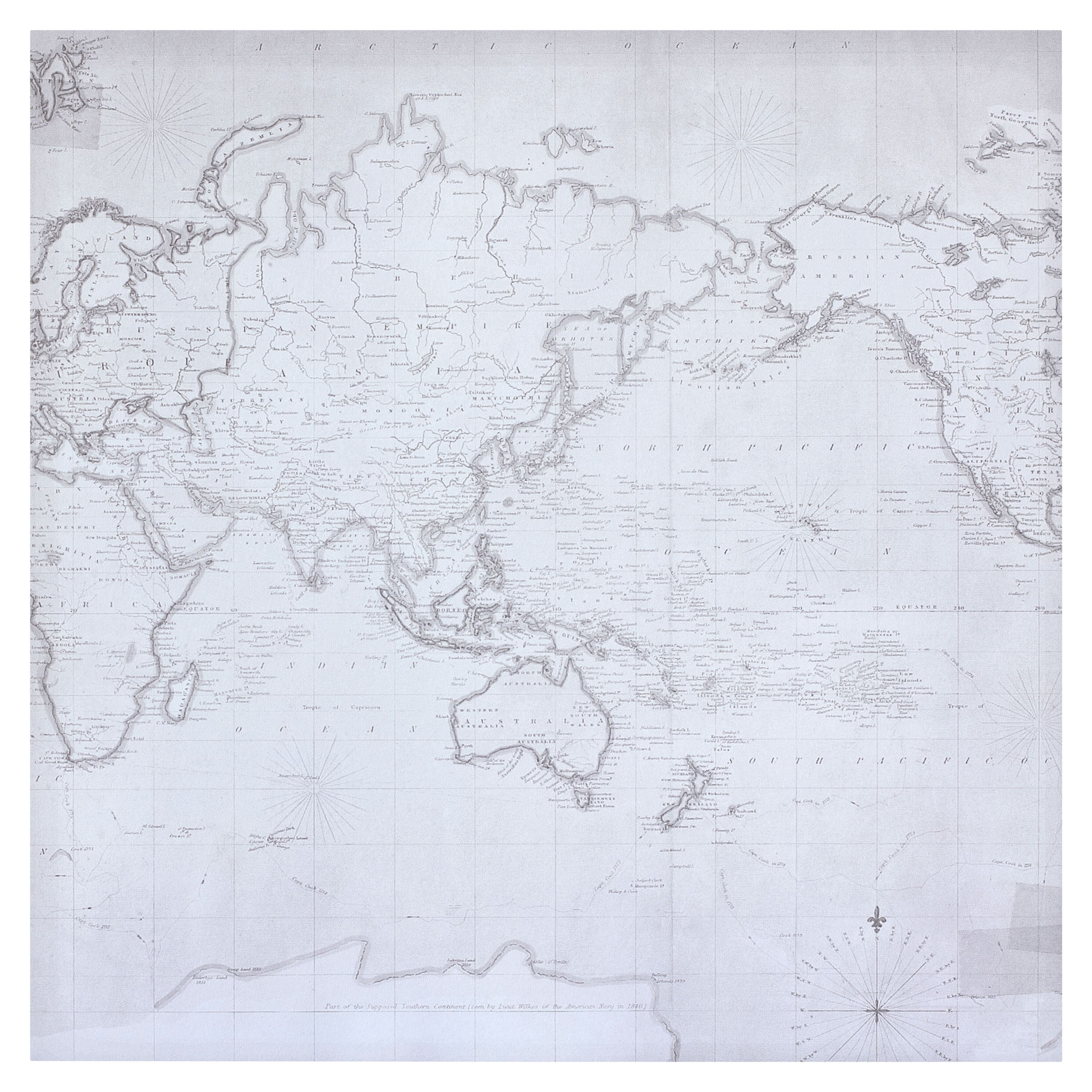 48 Pack: Black &#x26; White World Map Cardstock Paper by Recollections&#x2122;, 12&#x22; x 12&#x22;