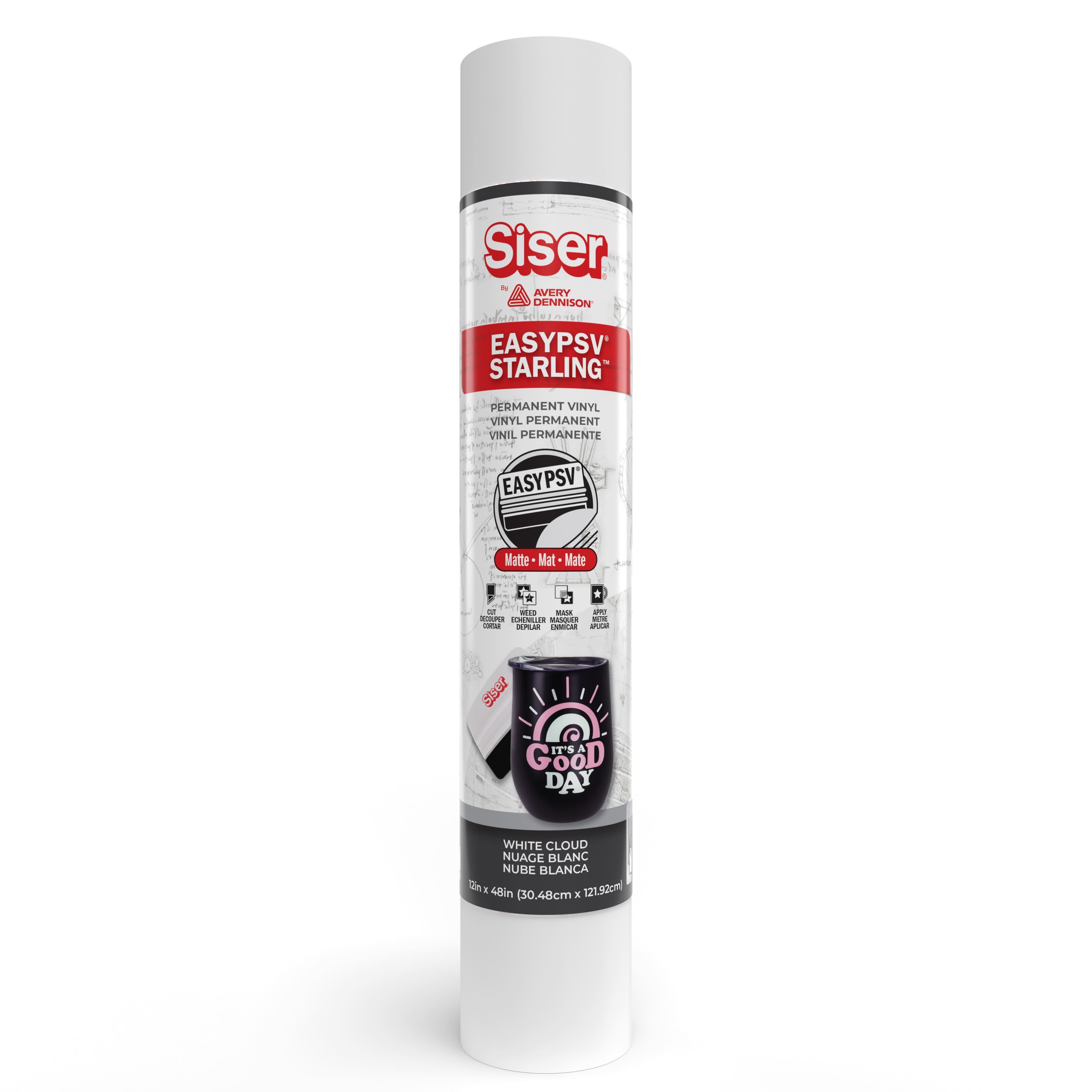 Siser&#xAE; EasyPSV&#xAE; Starling&#x2122; Matte Permanent Adhesive Vinyl by Avery Dennison