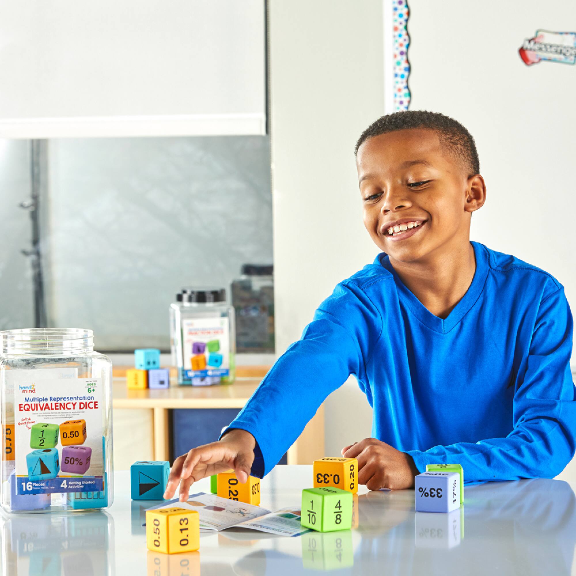 Hand2mind® Multiple Representation Equivalency Dice