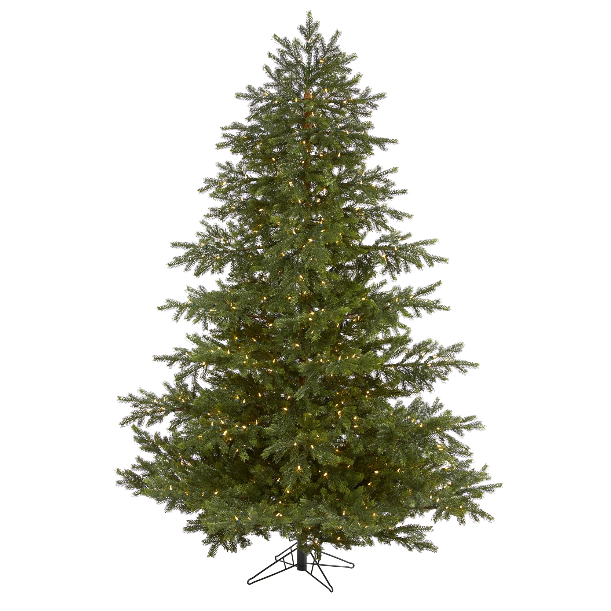 7.5ft. Pre-Lit South Carolina Spruce Real Touch Artificial Christmas Tree, Warm White LED Lights