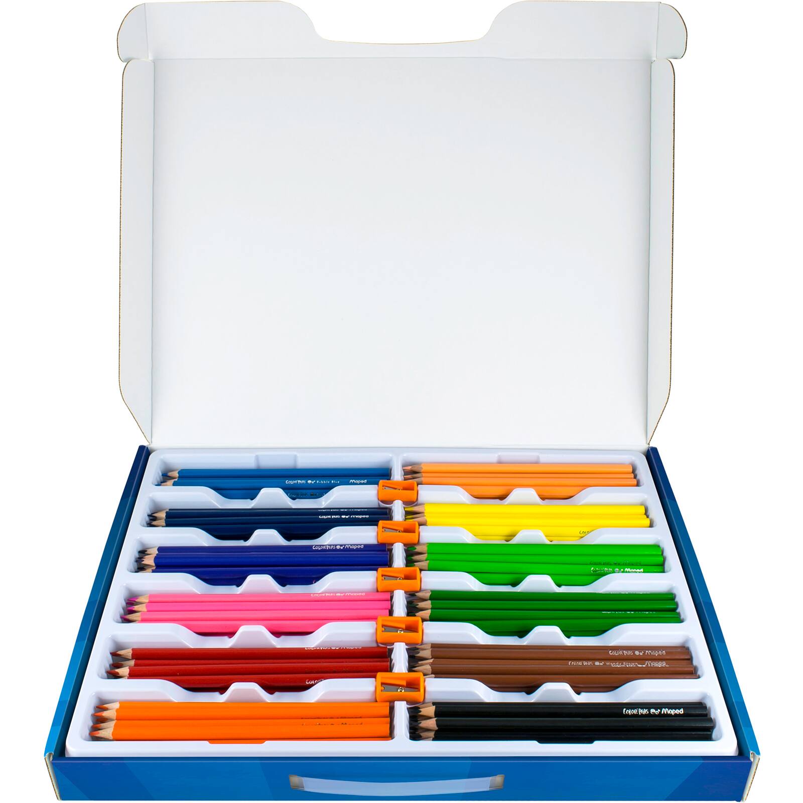 Maped&#xAE; Color&#x27;Peps 240 Triangular Colored Pencils School Pack