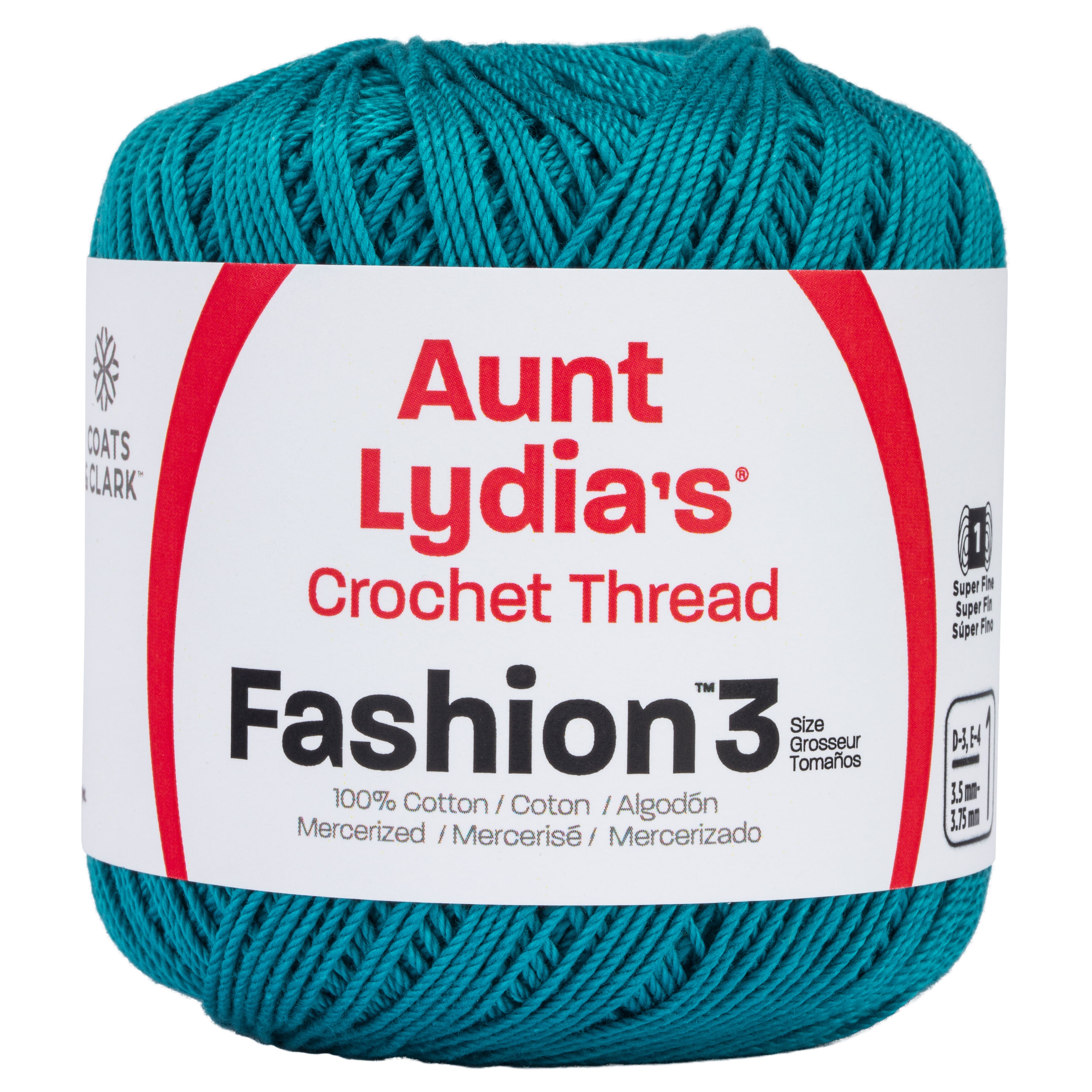 Aunt Lydia's® Size 3 Fashion Crochet Cotton Thread