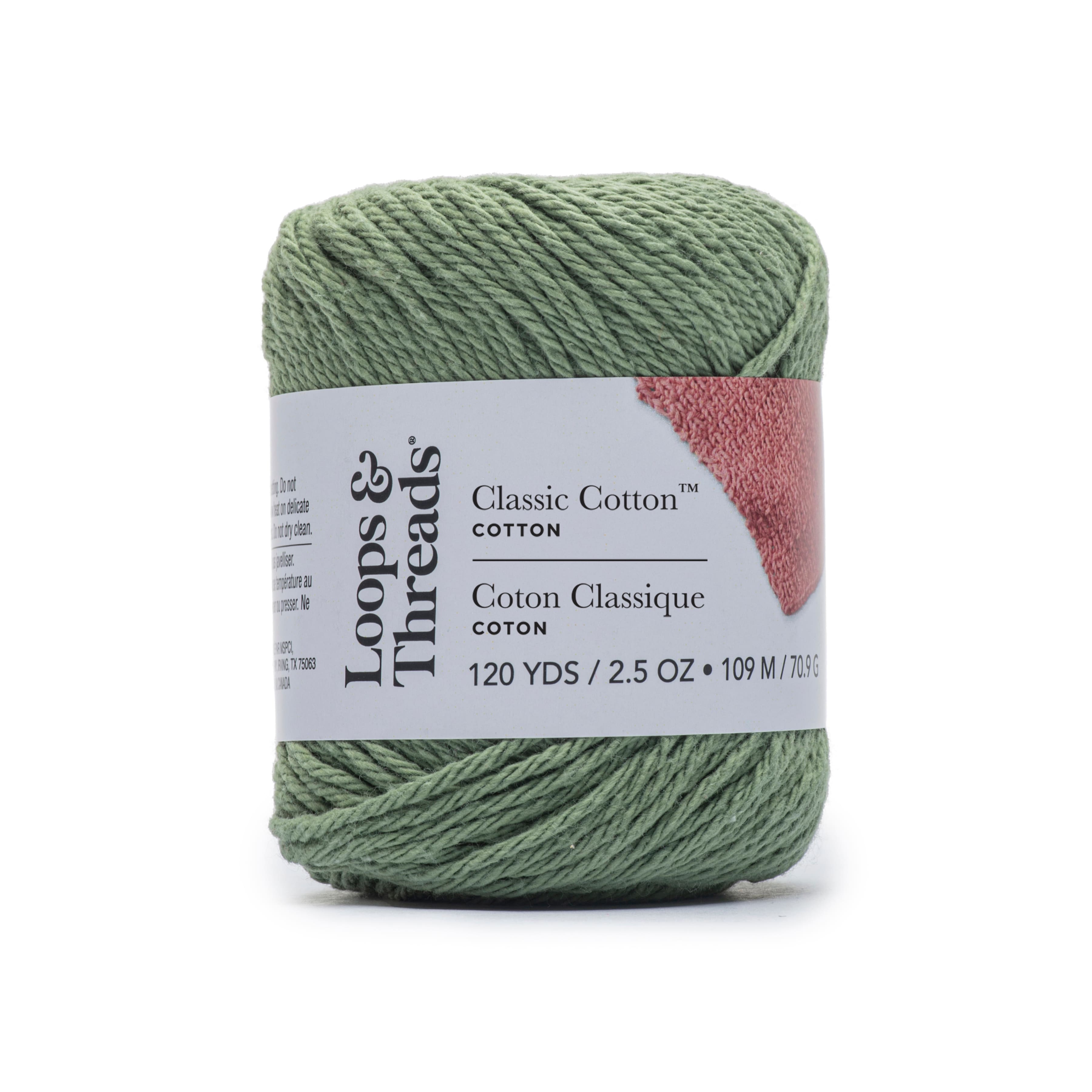 Classic Cotton™ Yarn by Loops & Threads®