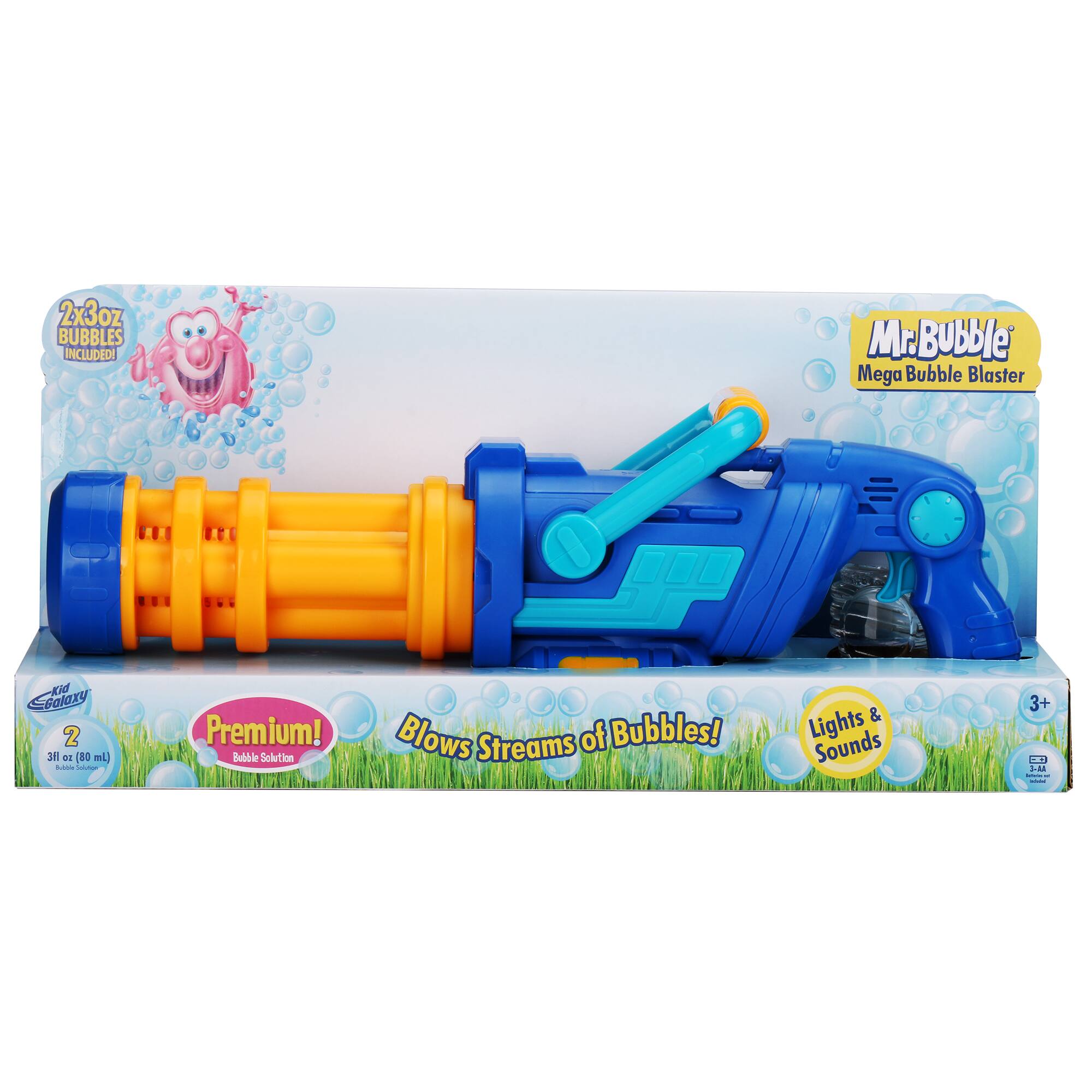 Kid Galaxy® Mr. Bubble® Light Up Mega Bubble Blaster
