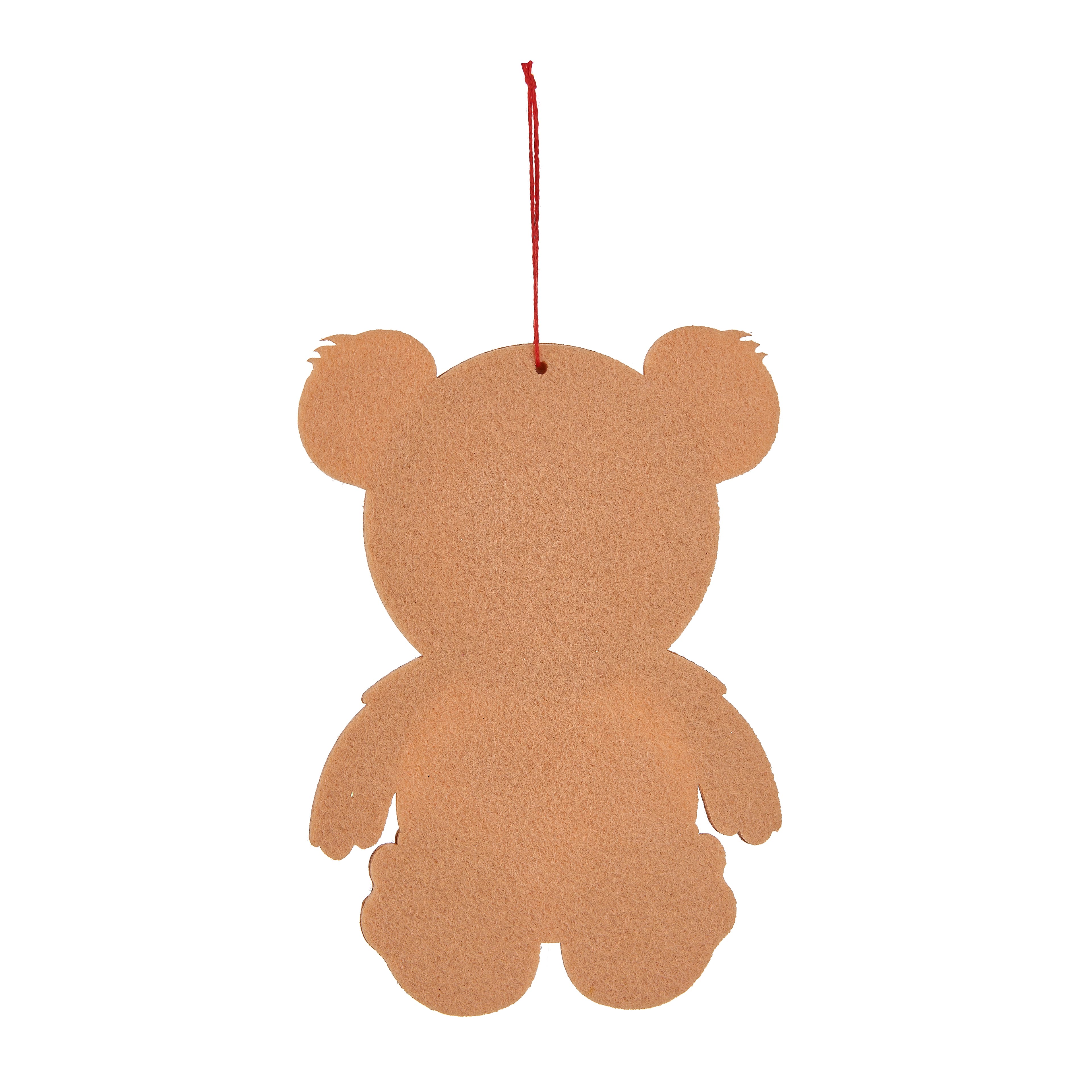 Bear Christmas Felt Frame Ornament by Studio D&#xE9;cor&#xAE;