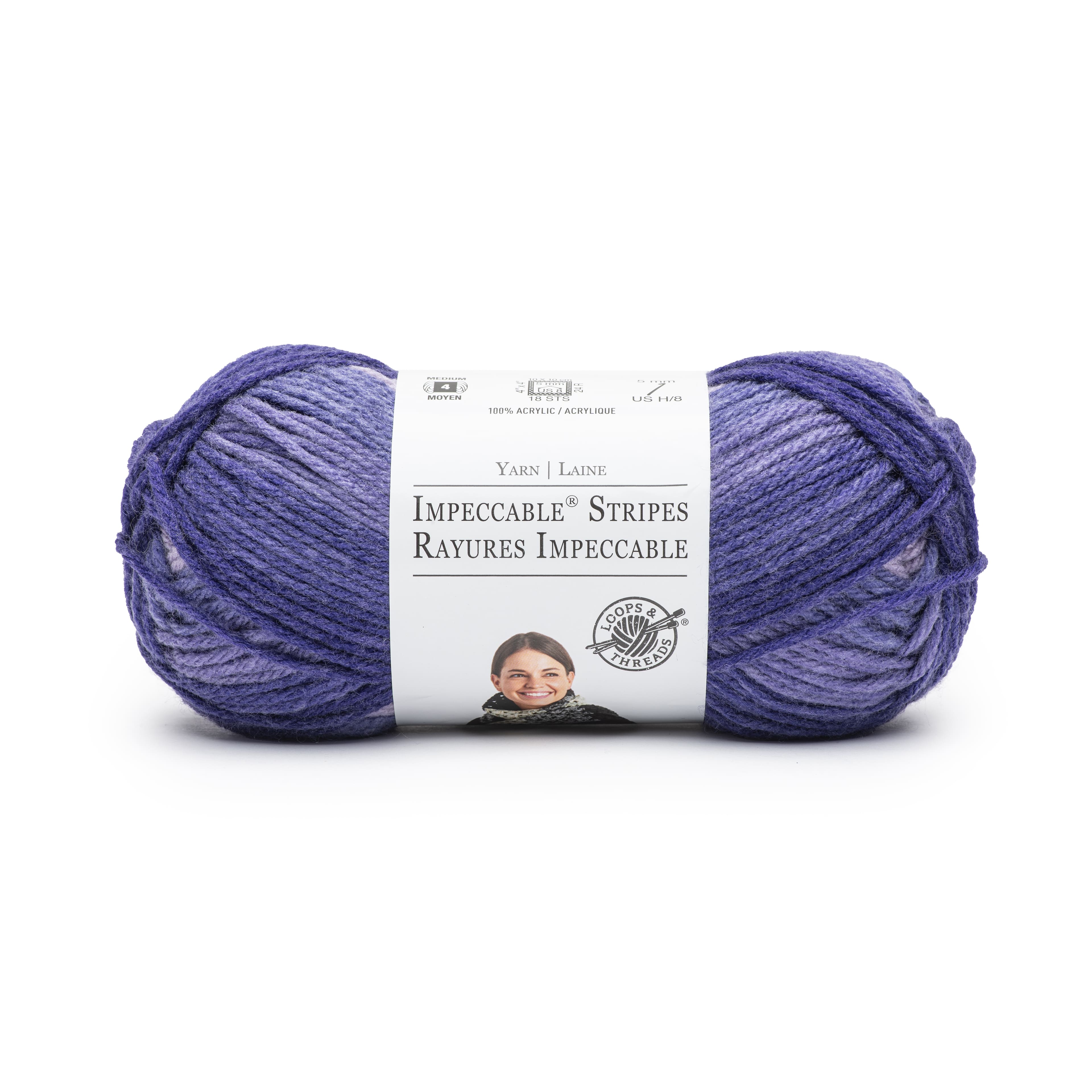 Impeccable Stripes Yarn By Loops Threads Michaels impeccable-stripes-yarn-by-loops-threads-michaels