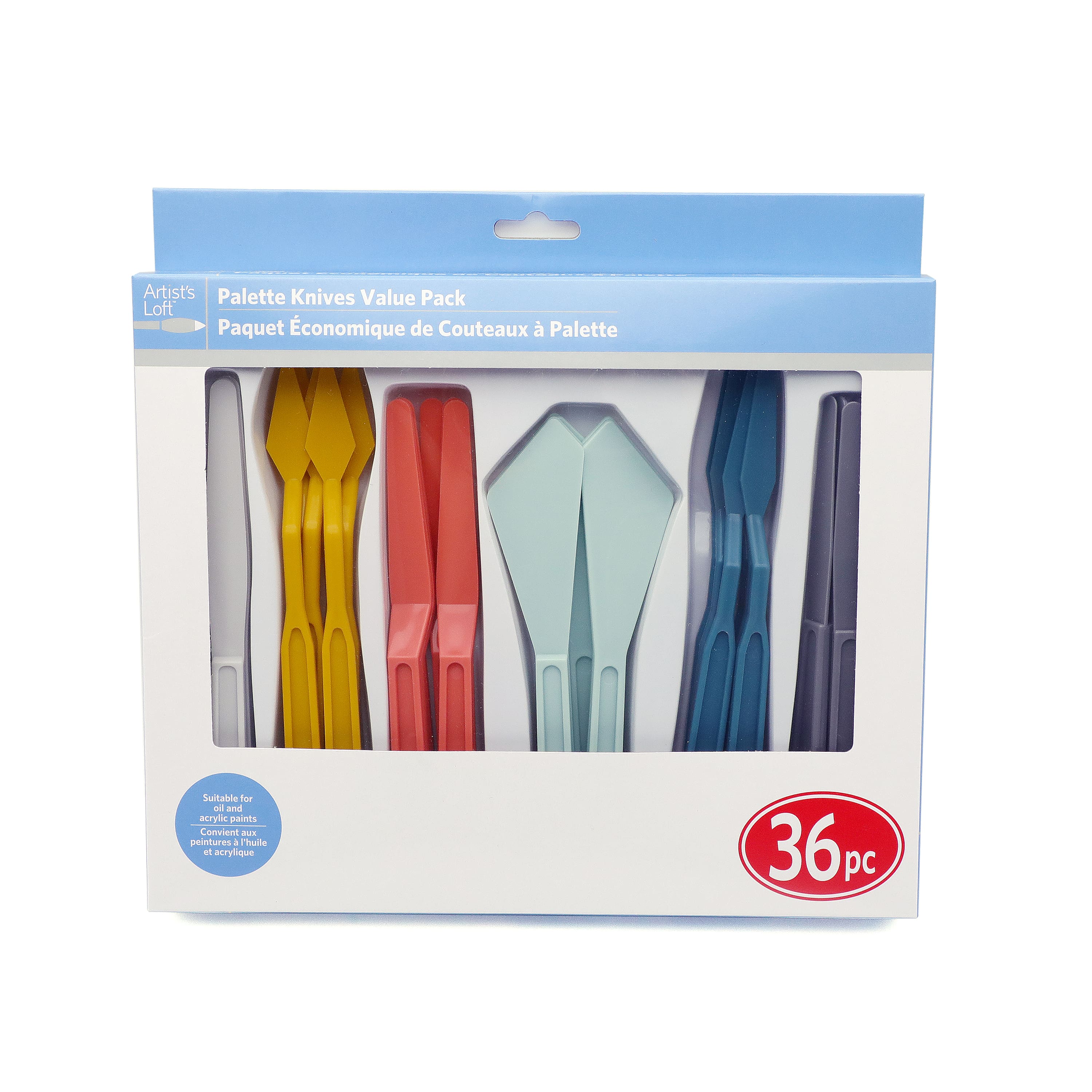 Plastic Palette Knives Set of 5