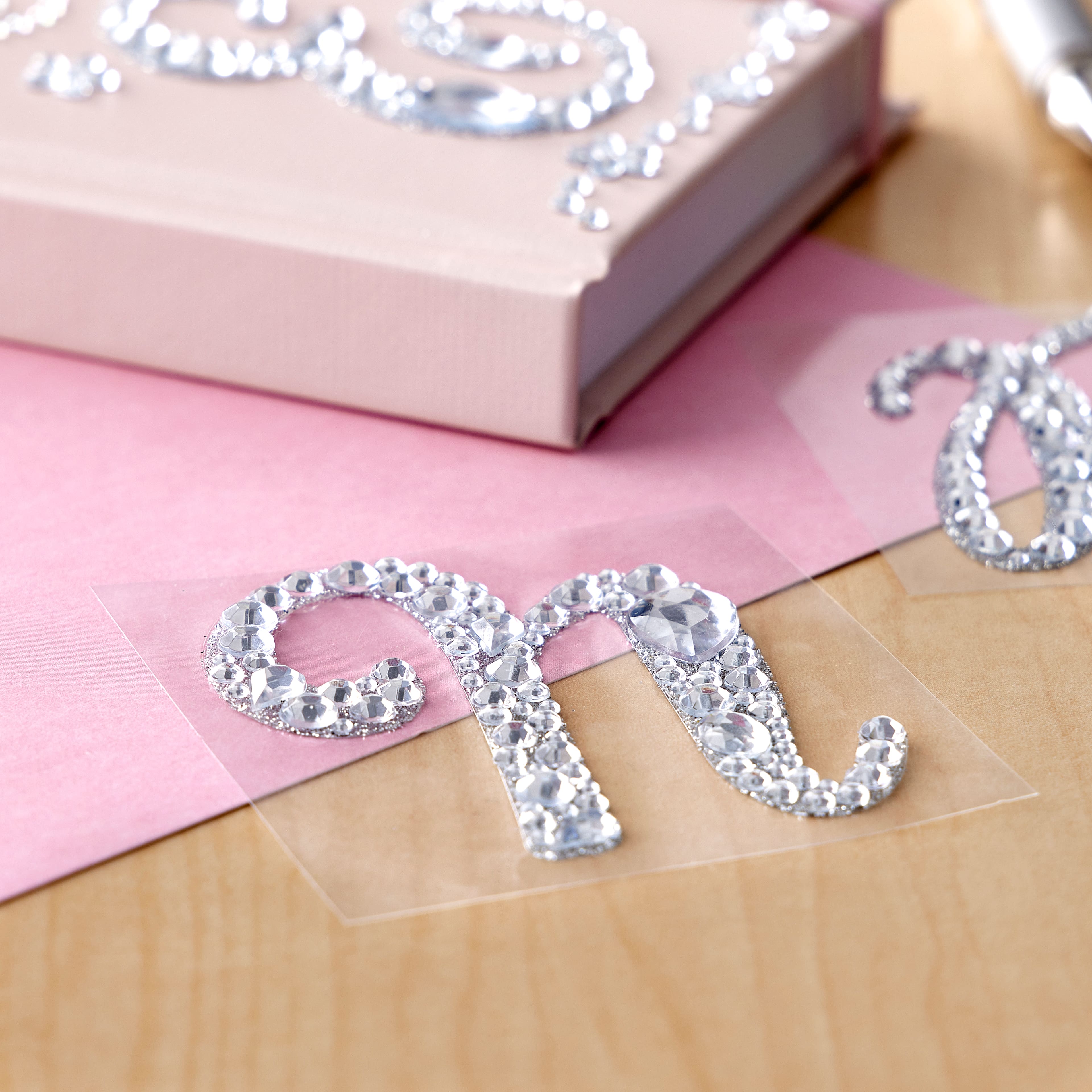 12 Pack: Bling Alphabet Letter Sticker by Recollections&#x2122;