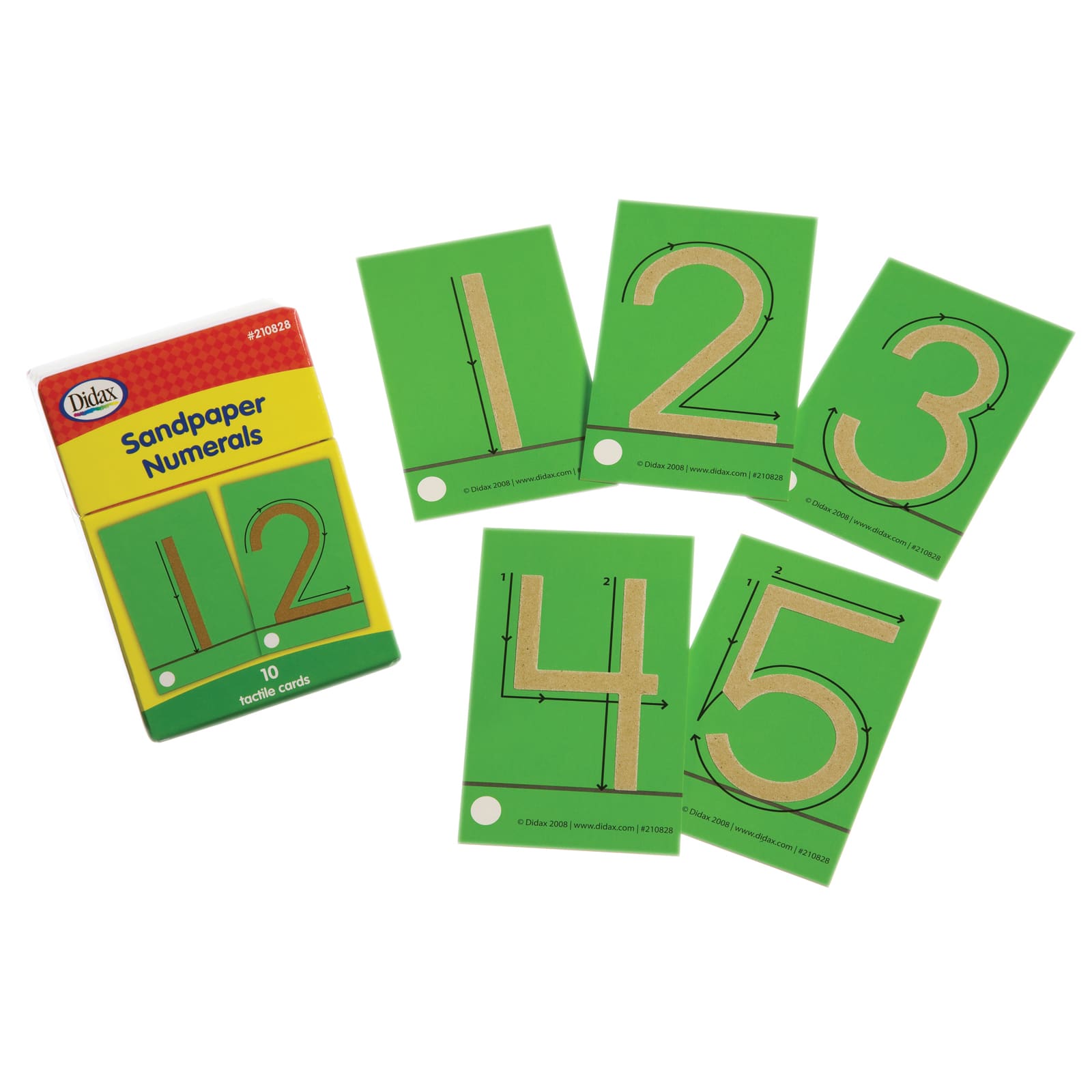 Didax&#xAE;Tactile Sandpaper Numerals