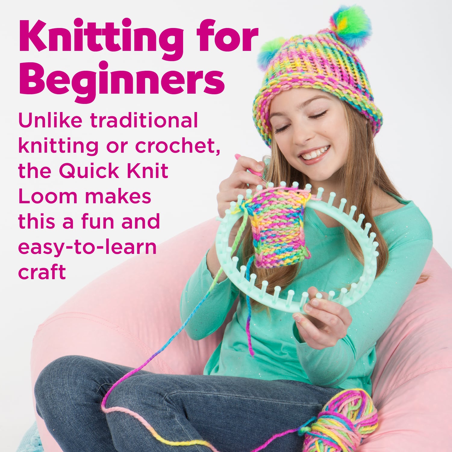 Creativity for Kids® Quick Knit Loom