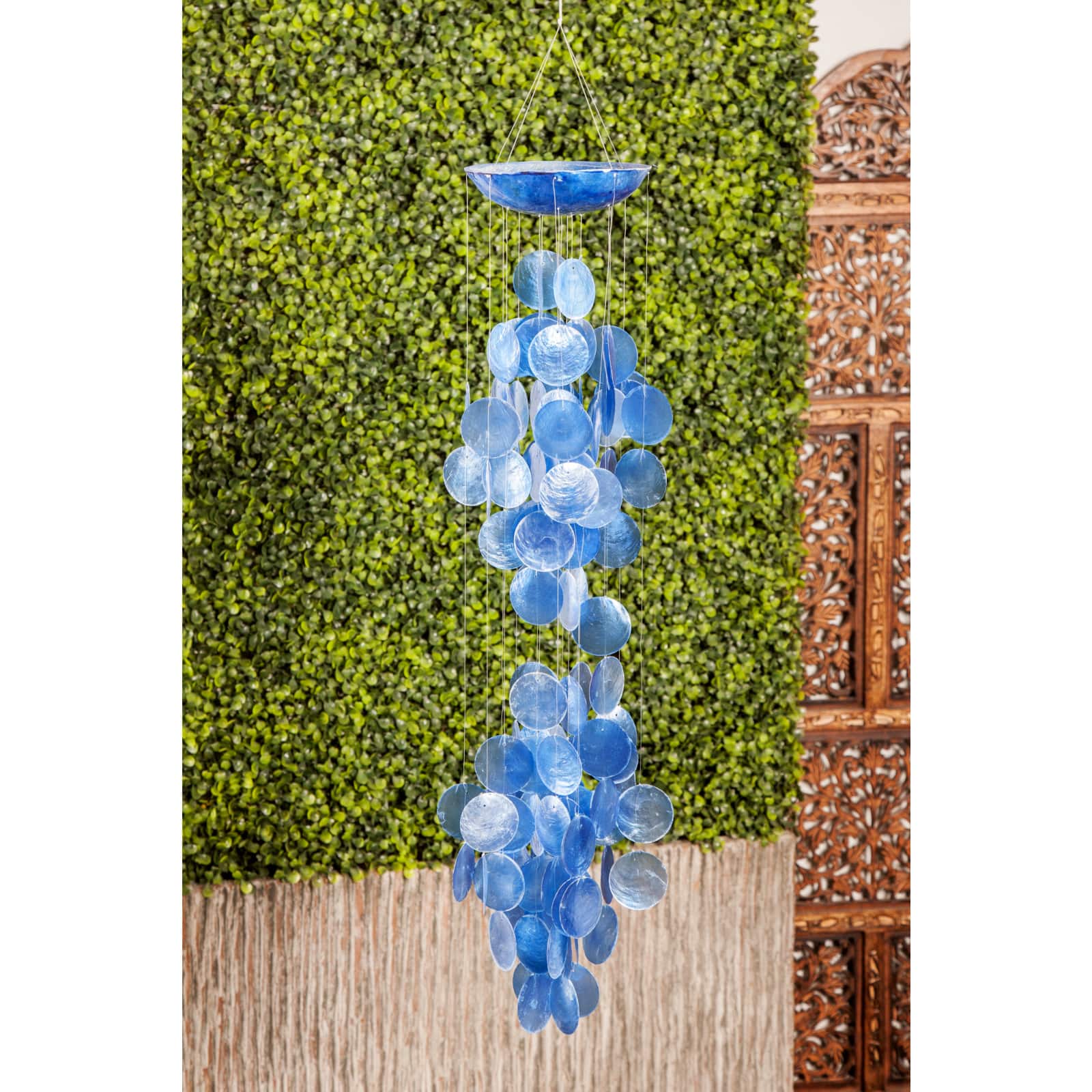 27" Capiz Coastal Windchime
