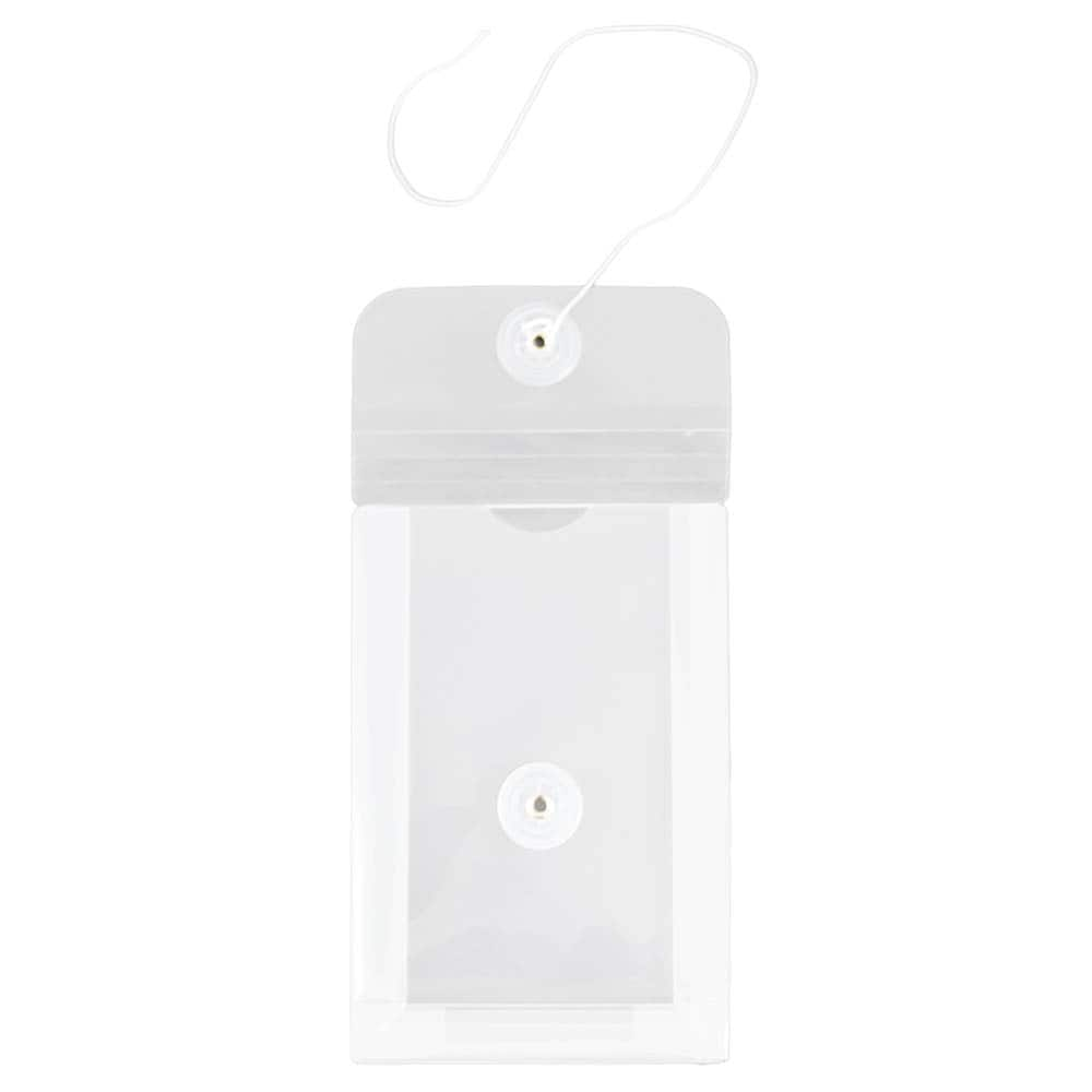 JAM Paper 4.25&#x22; x 6.25&#x22; Plastic Button &#x26; String Tie Closure Envelopes, 12ct.