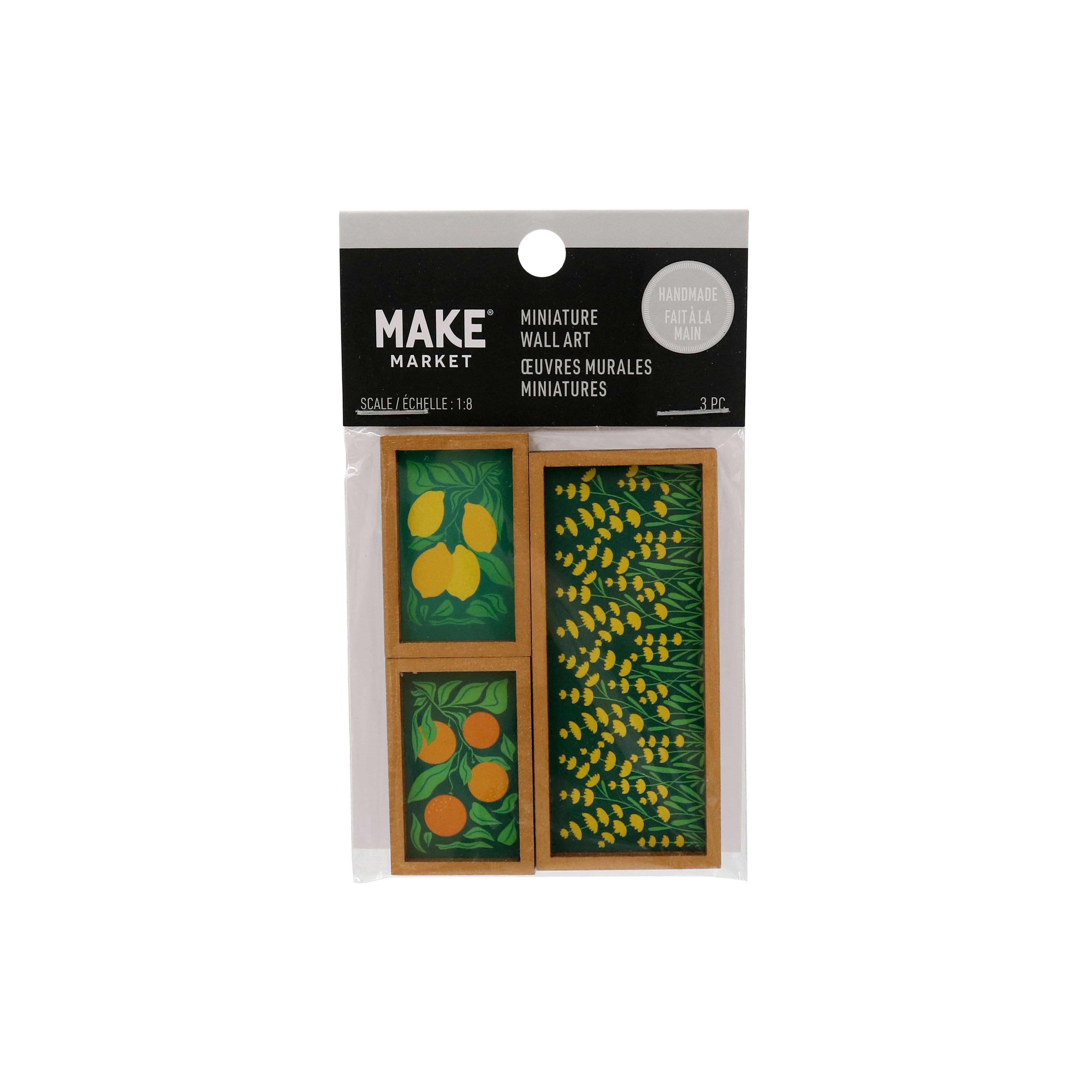 Miniature Lemon Wall Art Set by Make Market&#xAE;