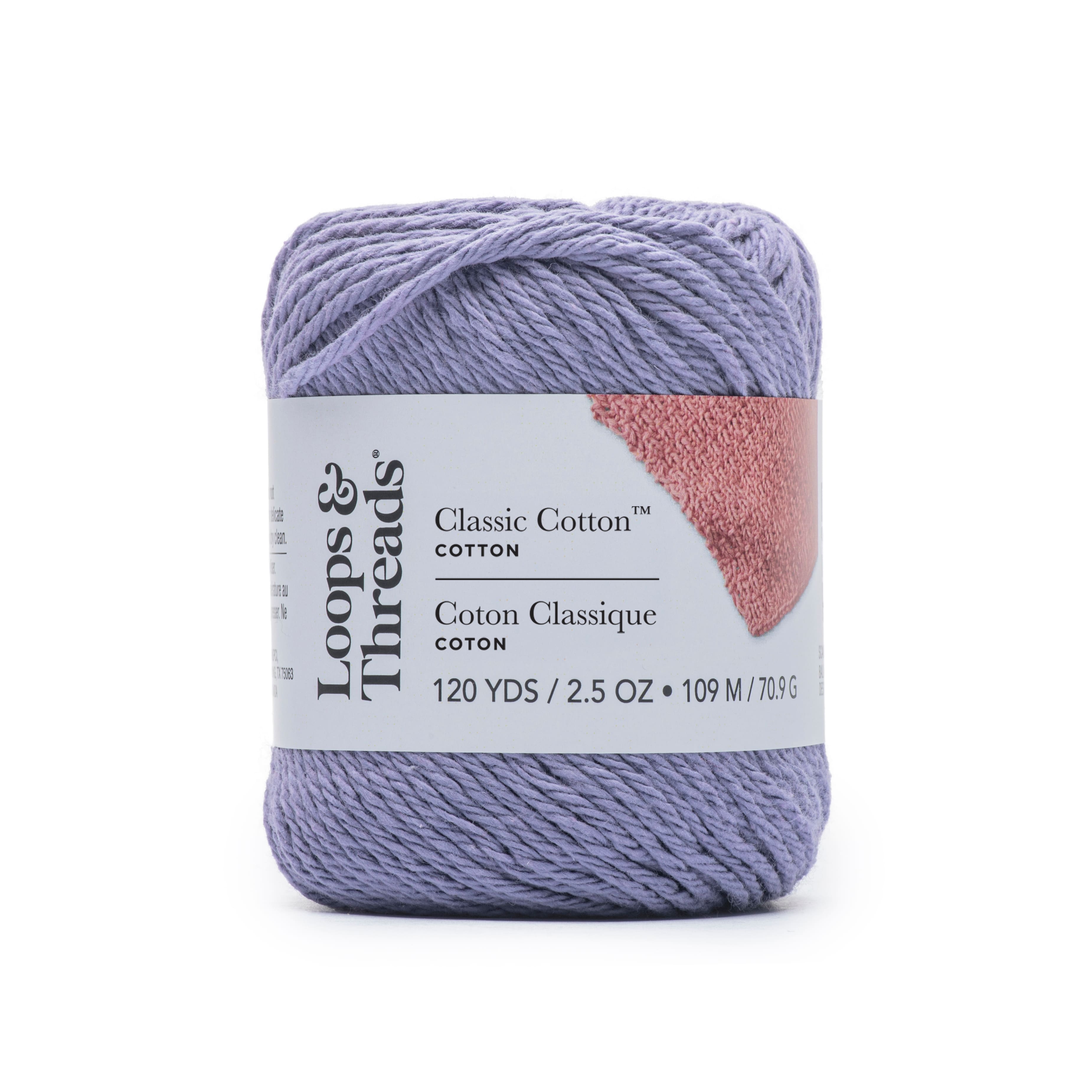 18 Pack: Classic Cotton™ Yarn by Loops & Threads®
