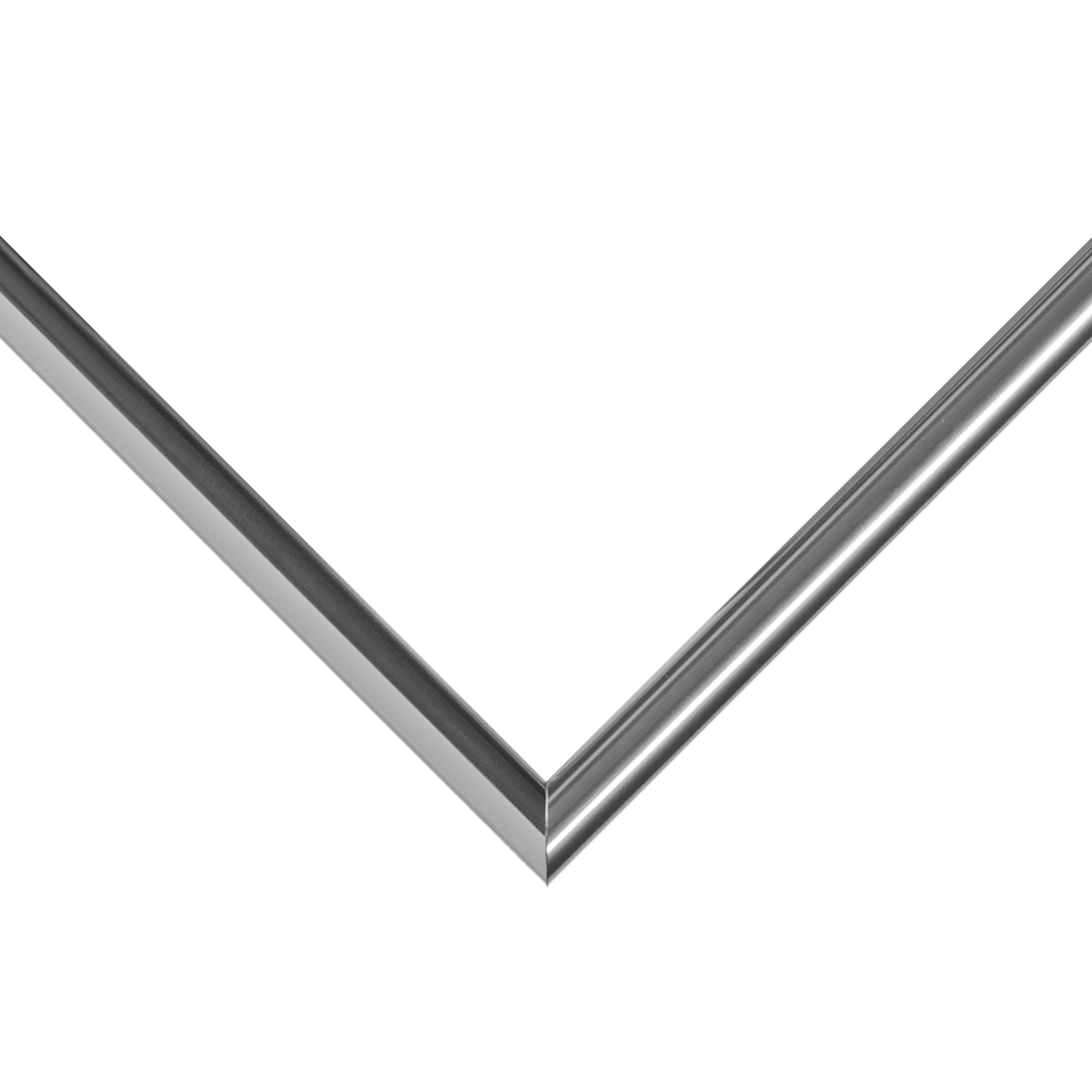 Frame USA Metal I Silver Single Image Picture Frame