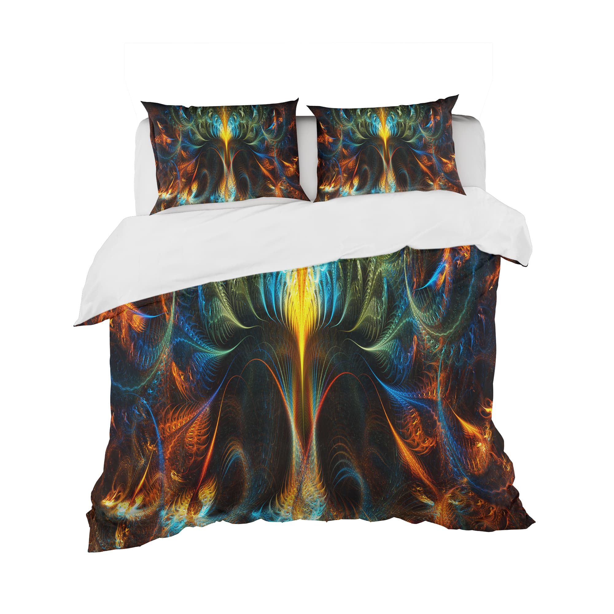 Designart &#x27;Never Endingabstract&#x27; Modern &#x26; Contemporary Bedding Set - Duvet Cover &#x26; Shams