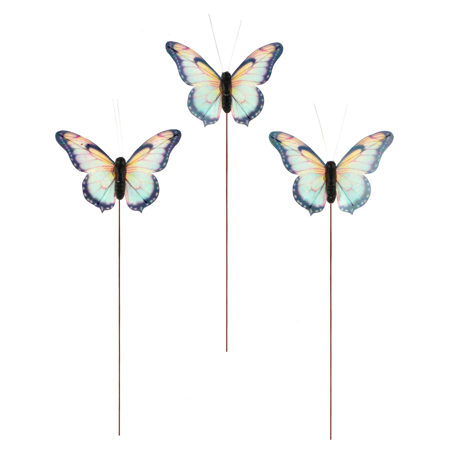 Fabric Butterflies, 3ct. by Ashland&#xAE;