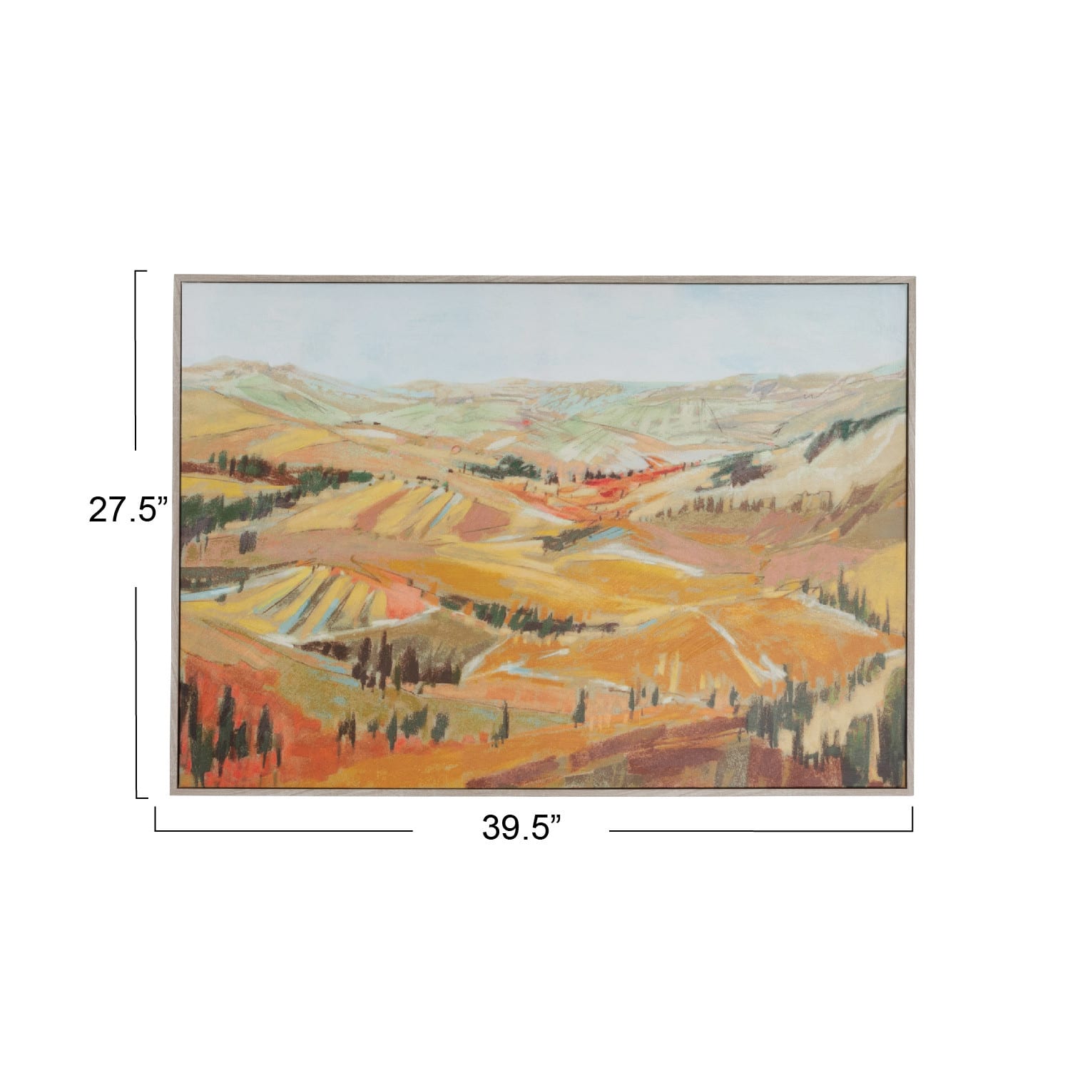Hello Honey® Landscape Canvas Framed Wall Décor