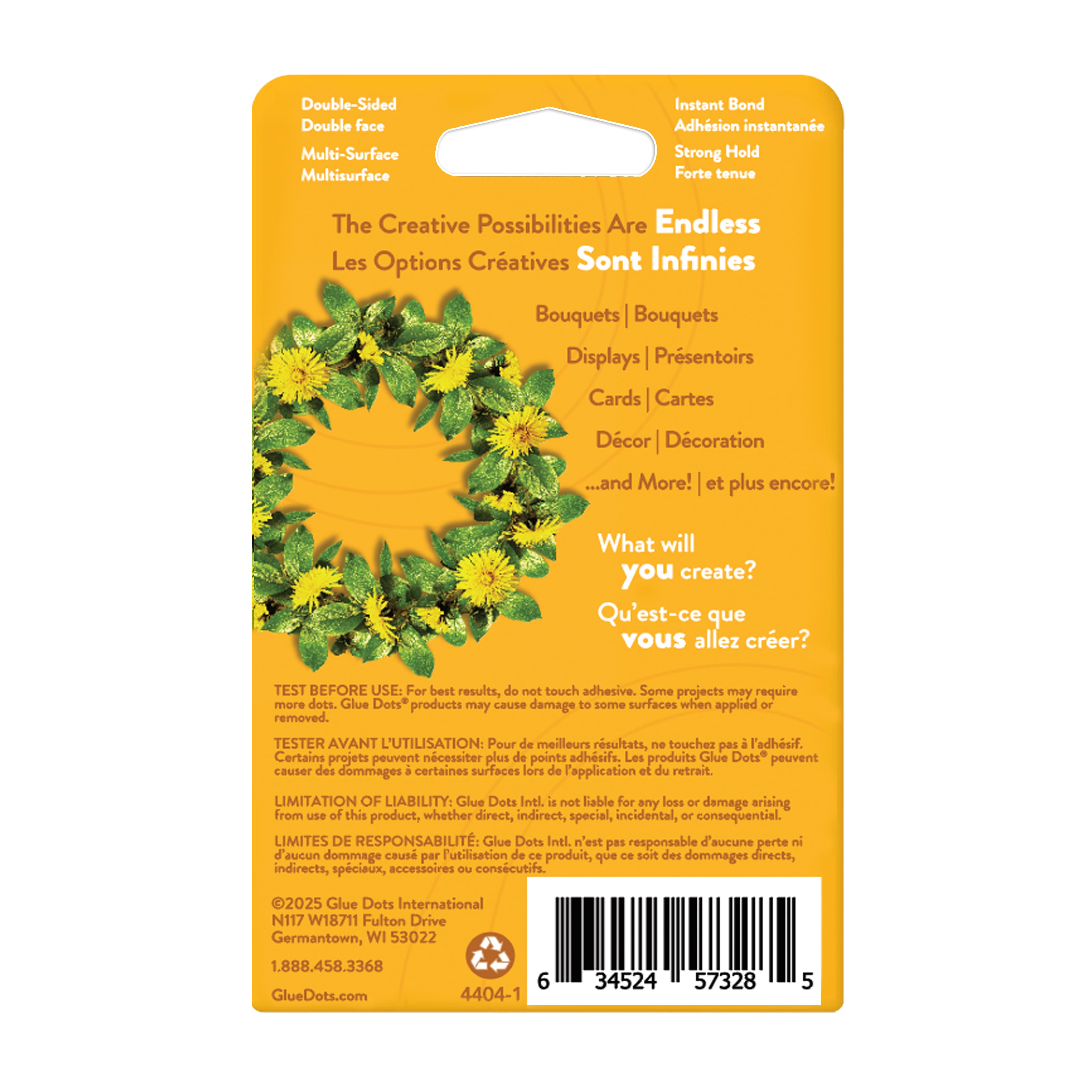 Glue Dots&#xAE; Flower Dots&#x2122; Roll