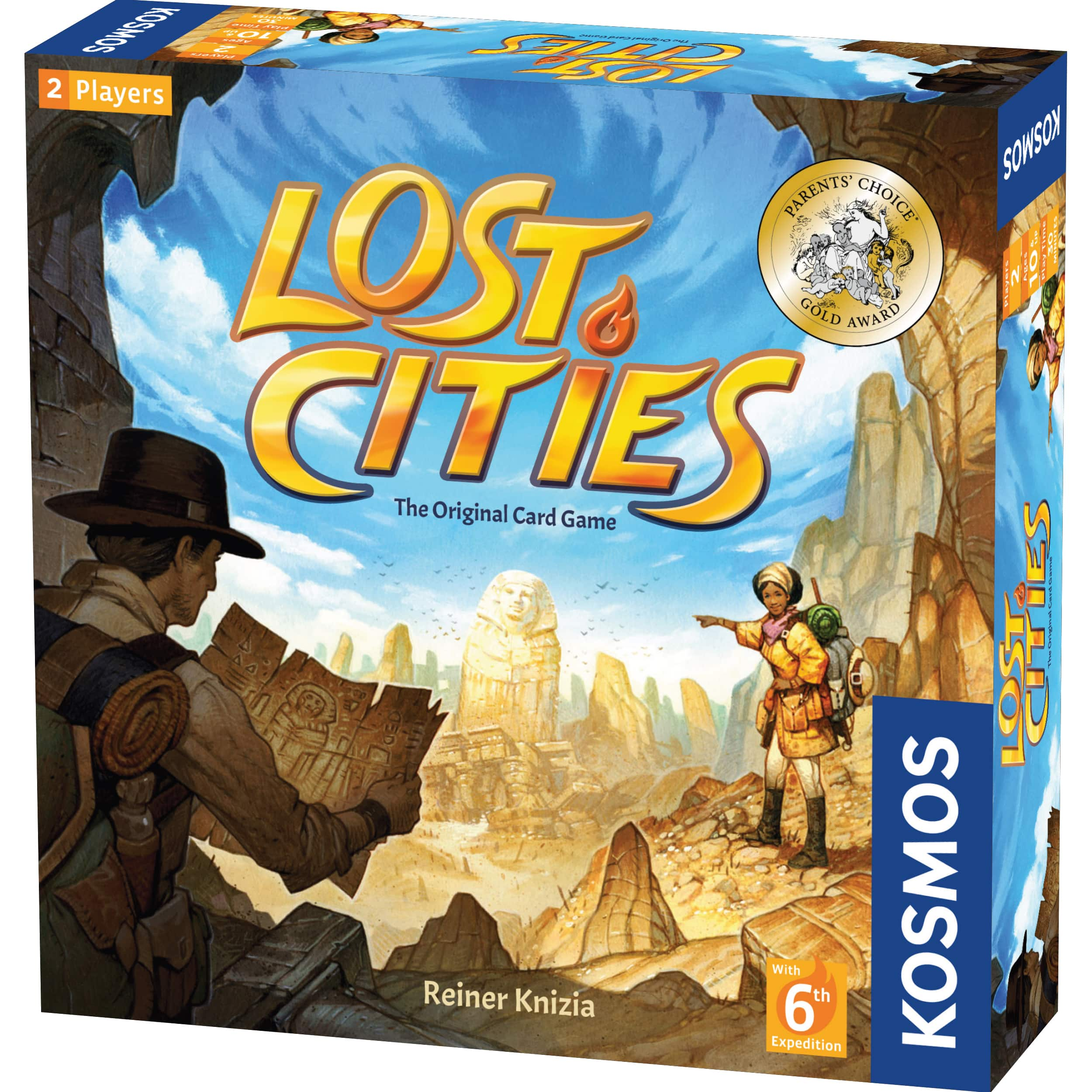 Thames &#x26; Kosmos Lost Cities Card Game With 6th Expedition