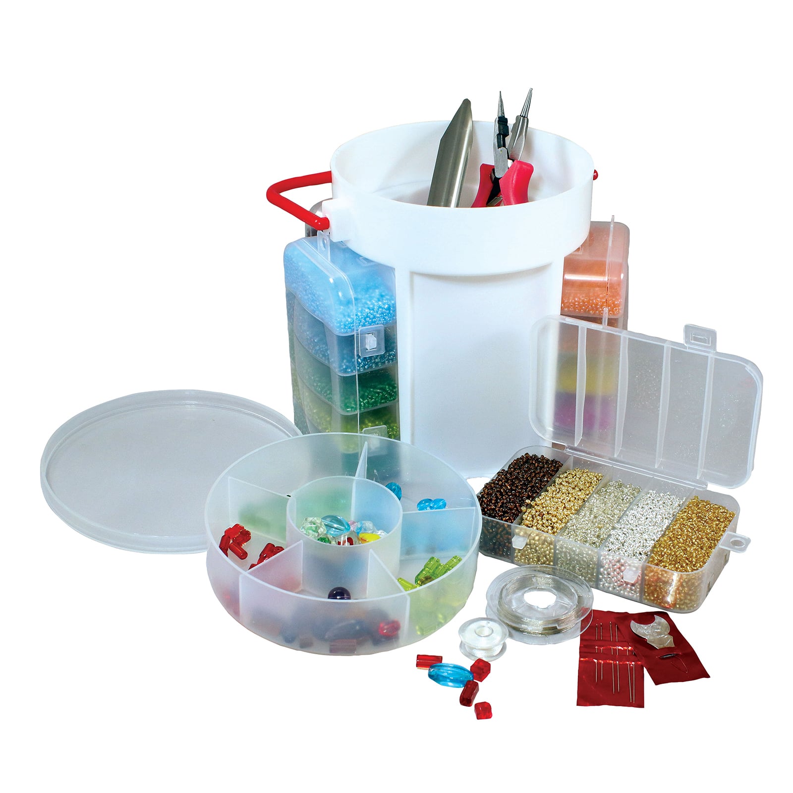 The Beadsmith® Bead Caddy & Supplies Set