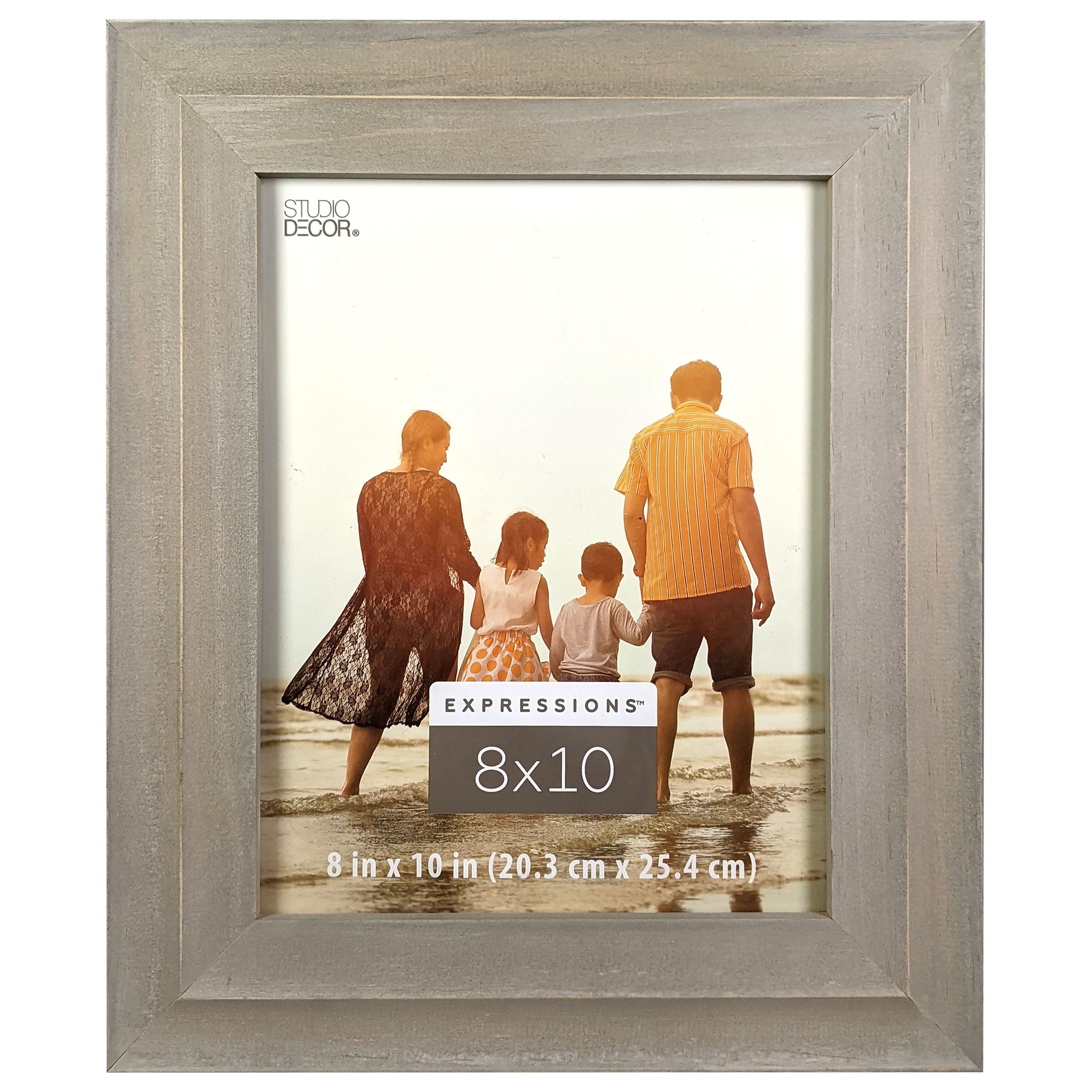 12 Pack: Luca Gray 8&#x22; x 10&#x22; Frame, Expressions&#x2122; by Studio D&#xE9;cor&#xAE;