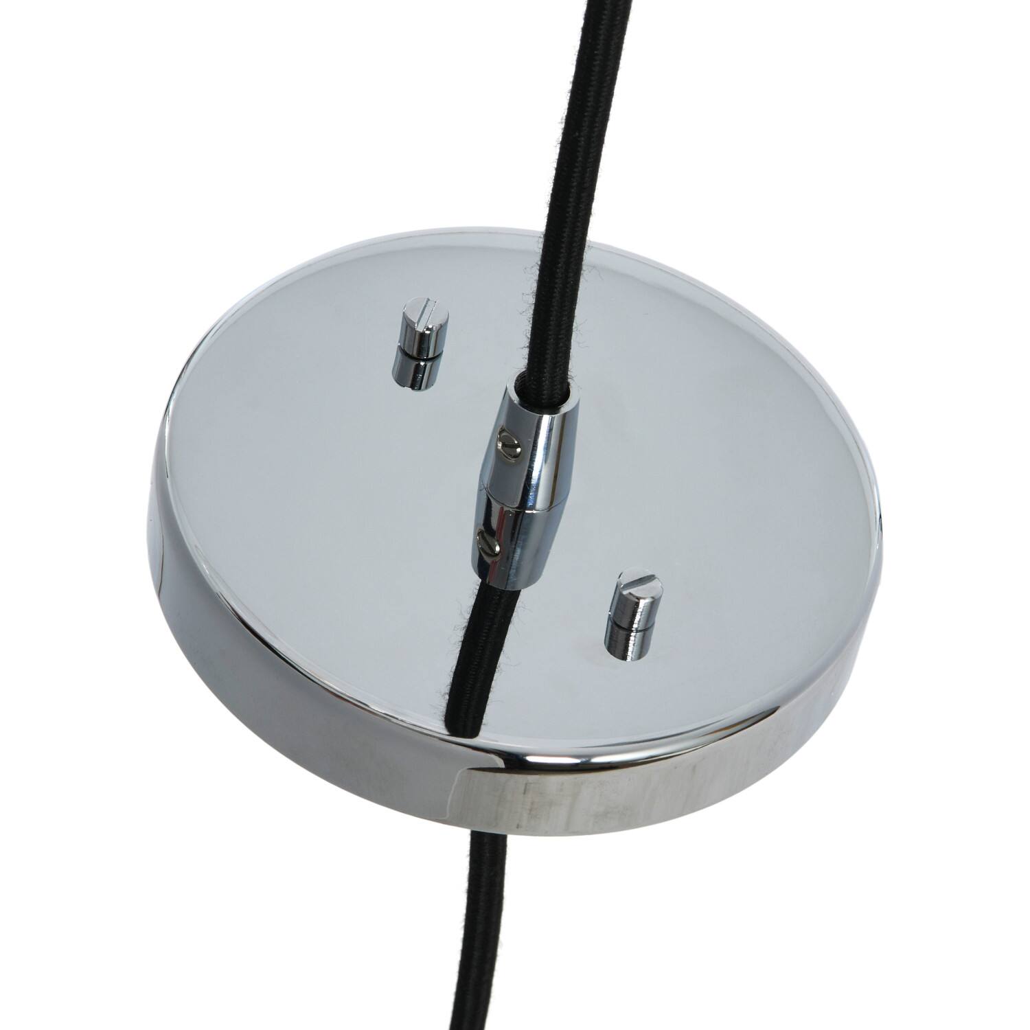 Hello Honey&#xAE; Robert Stevenson Lighting Marson 15&#x22; Clear Glass &#x26; Chrome Metal Ceiling Light