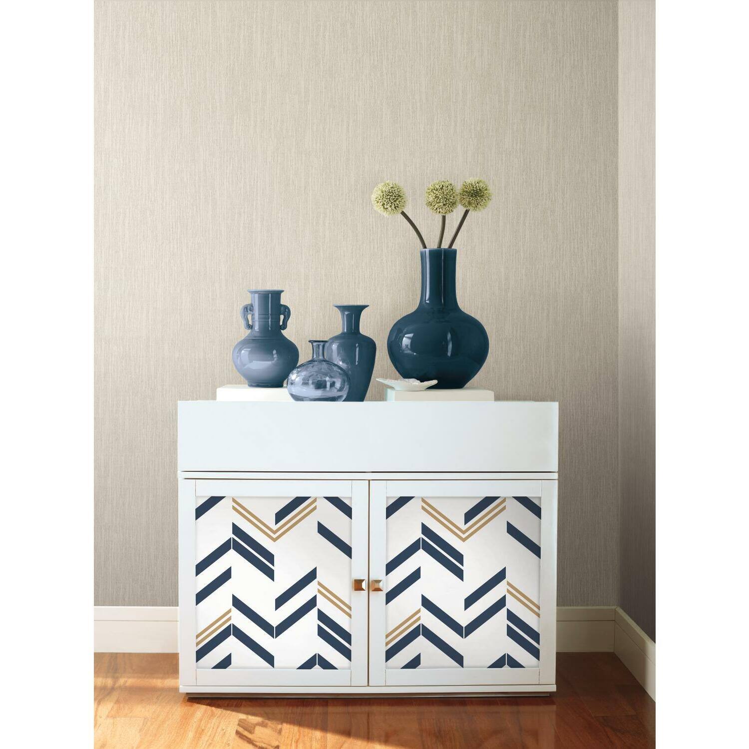 RoomMates Chevron Stripe Peel & Stick Wallpaper