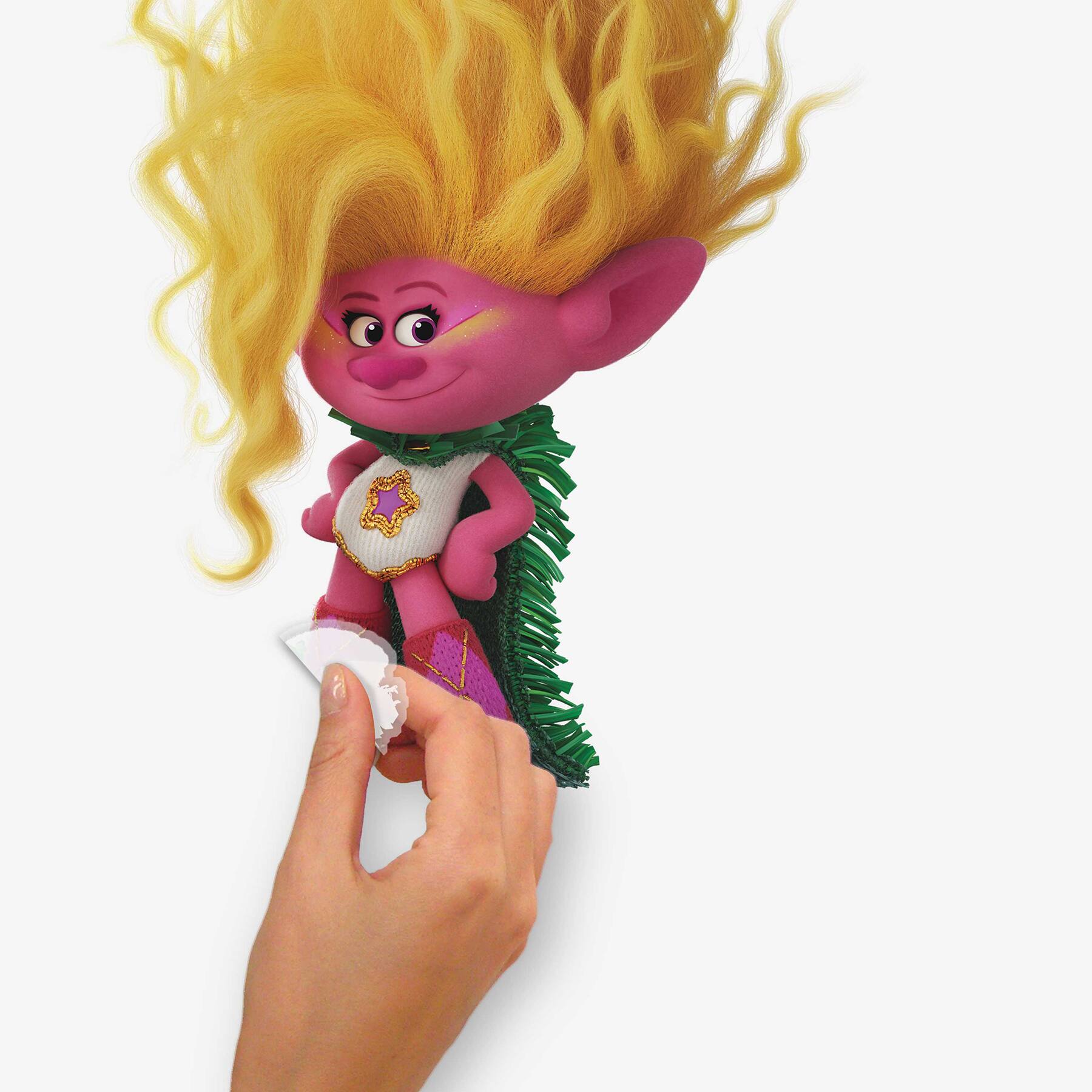 RoomMates Trolls 3 Band Together with Glitter Wall Decals