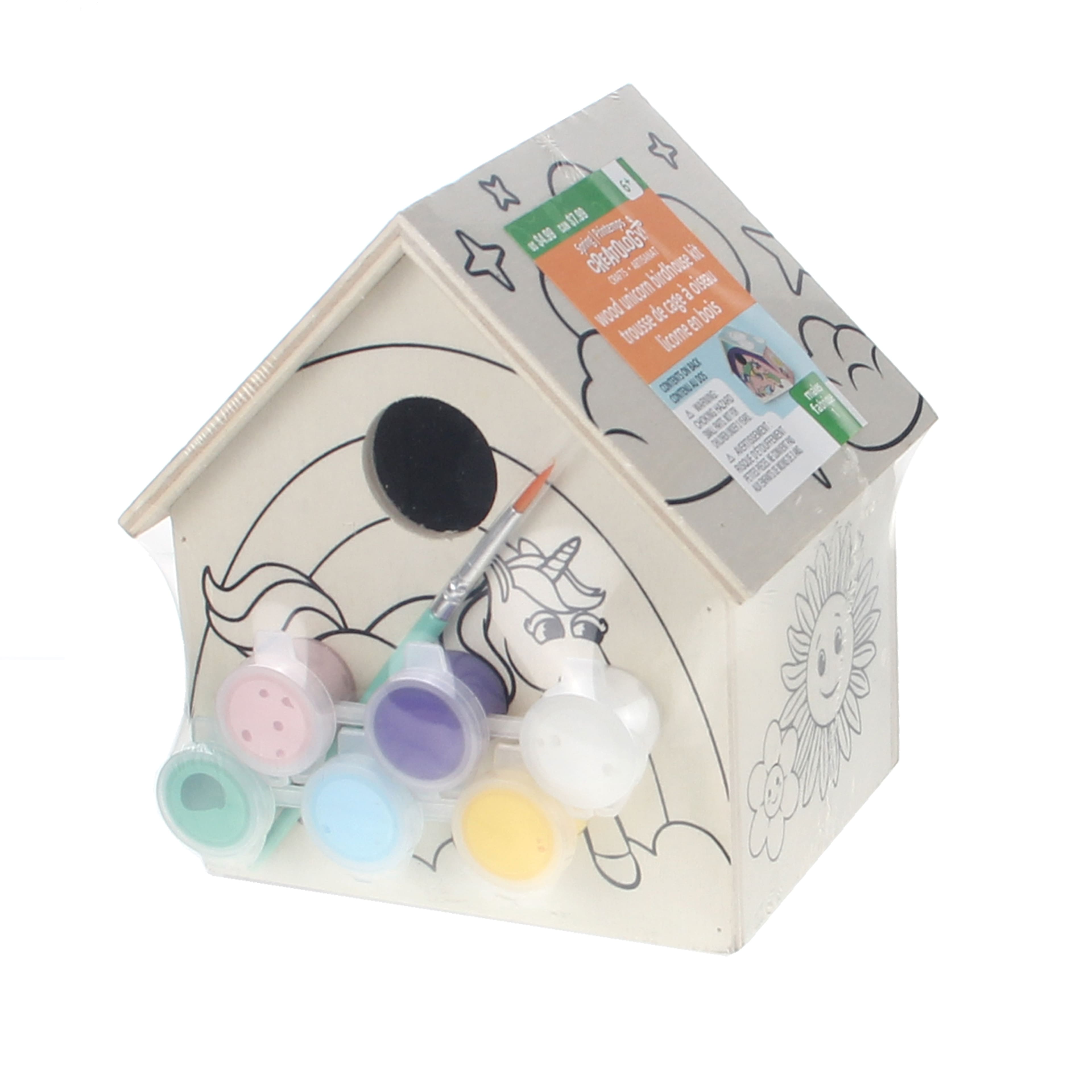 Wood Unicorn Birdhouse Kit by Creatology&#x2122;