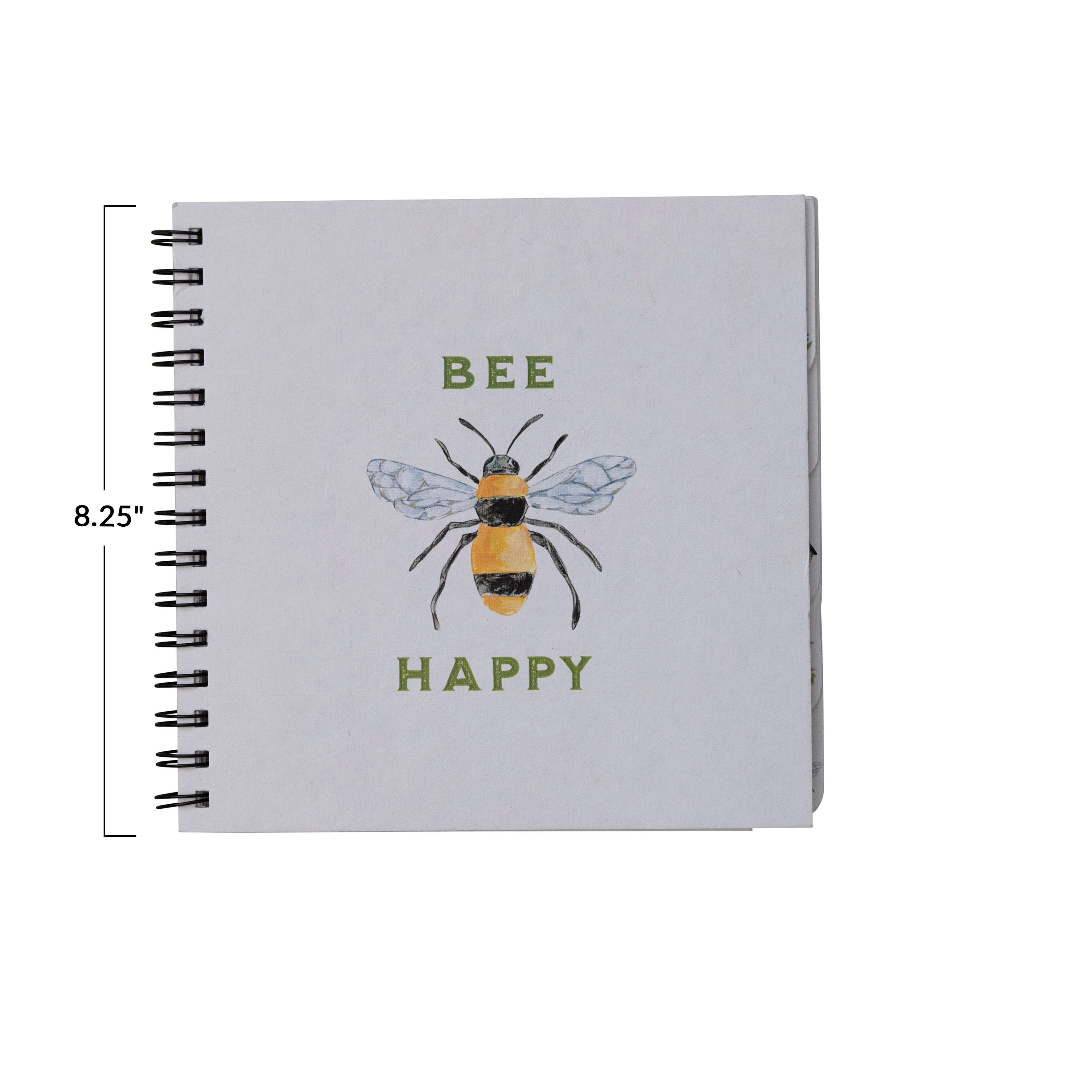 Hello Honey® Bee Happy Spiral Bound Journal