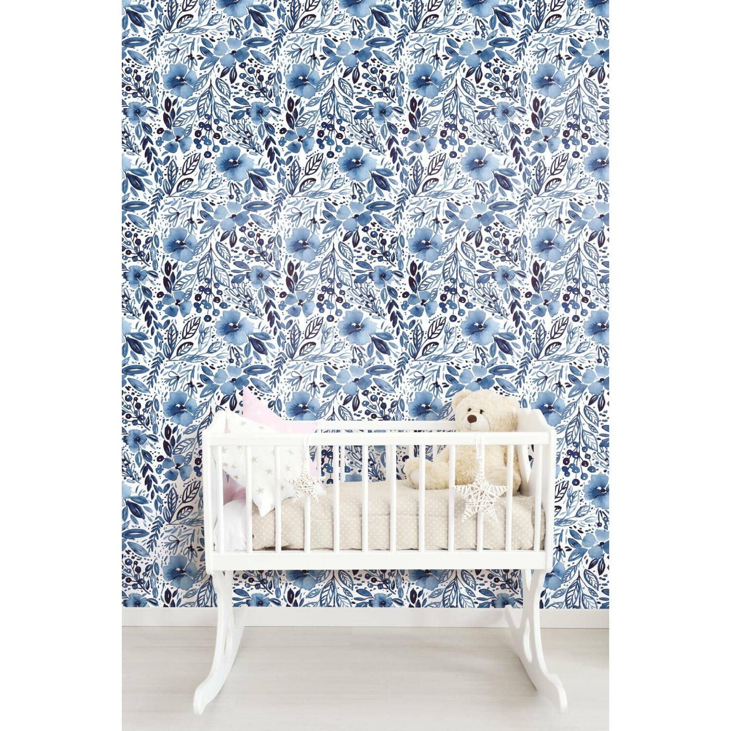 RoomMates Clara Jean April Showers Peel &#x26; Stick Wallpaper