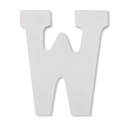9" White MDF Whimsy Letter by Make Market® image