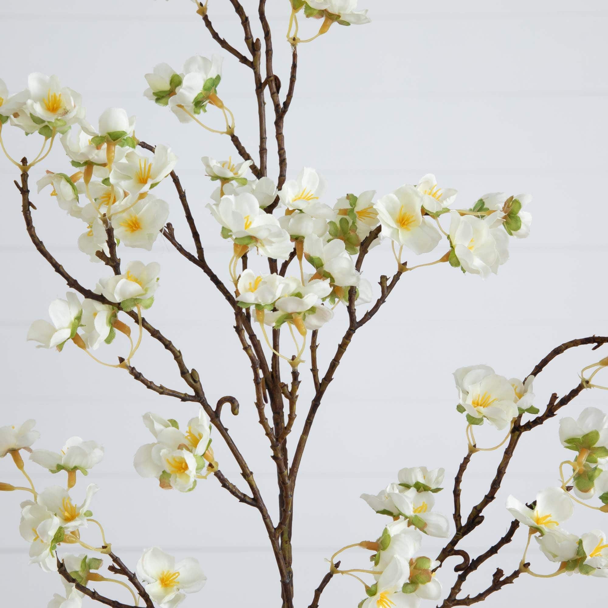 41&#x22; White Cherry Blossom Flower Stems, 3ct.